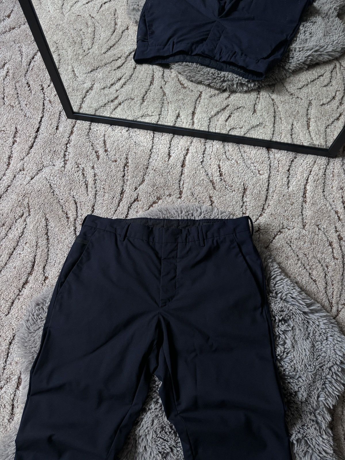 Prada Prada pants suit trousers black tab Size US 31 - 3 Thumbnail