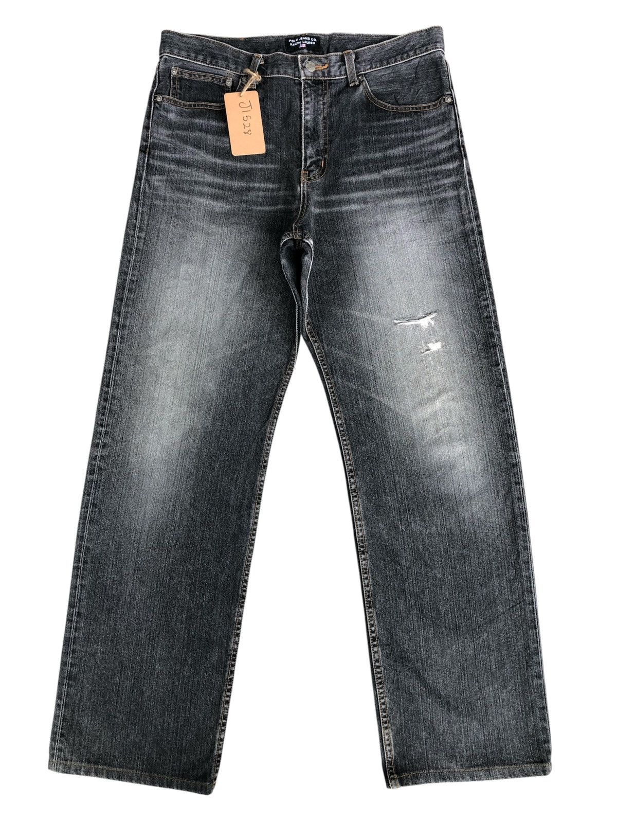 Polo Ralph Lauren Polo Ralph Lauren Loose Distressed Jeans Size US 33 - 2 Thumbnail