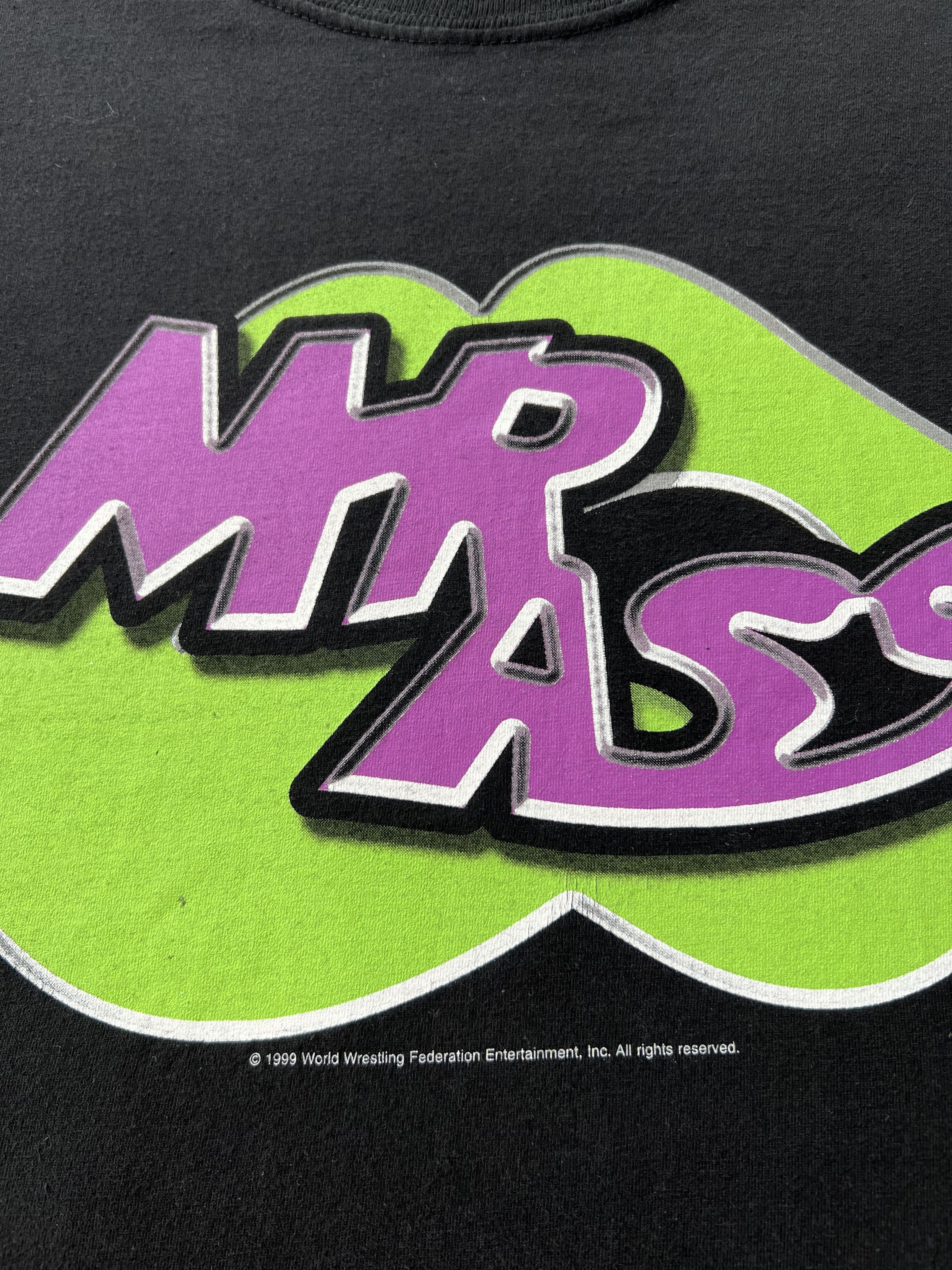 WWE Vintage 1999 Mr Ass Billy Gunn Backwards WWE WWF T-shirt Size US XL / EU 56 / 4 - 5 Thumbnail