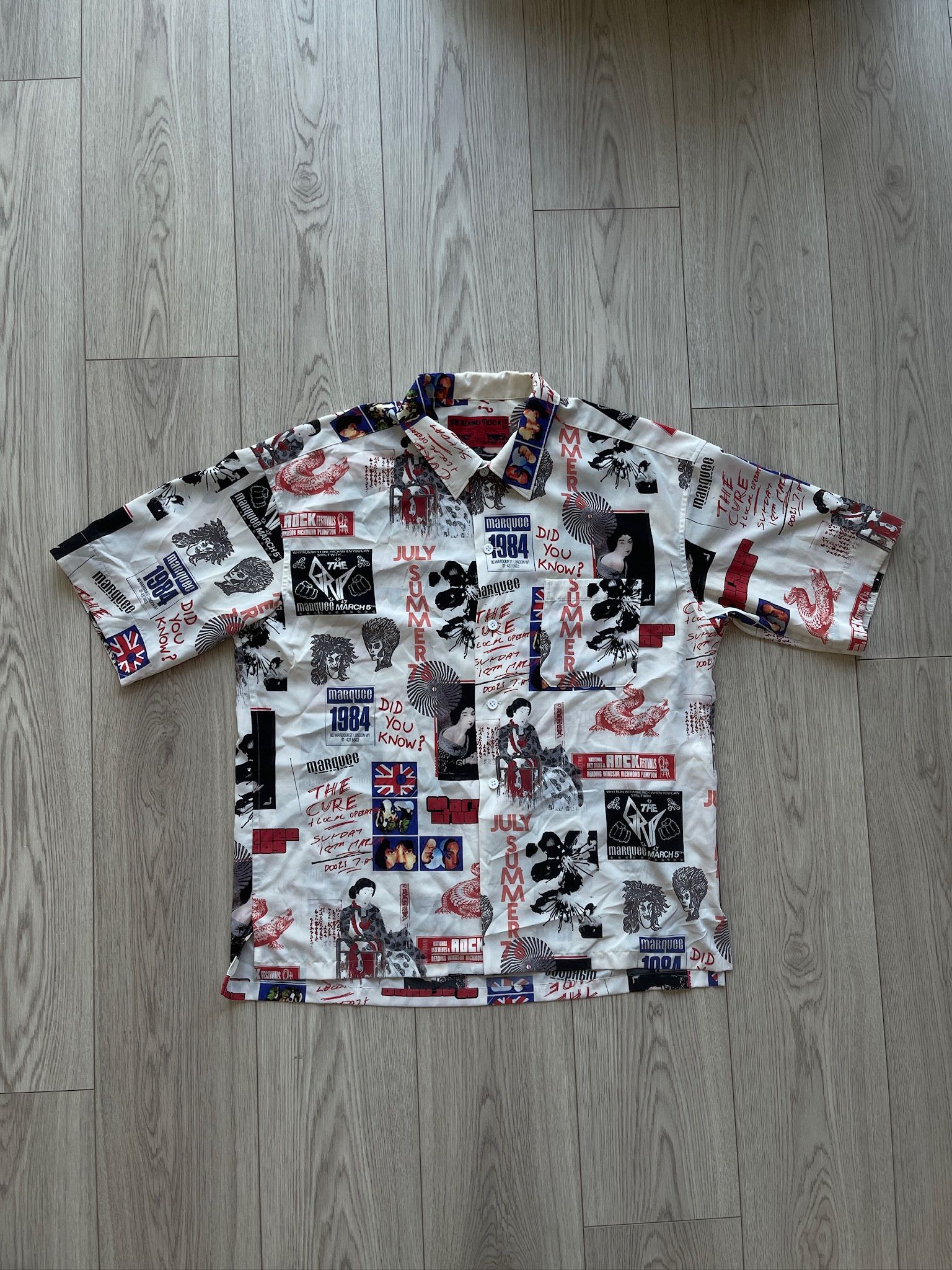 Yohji Yamamoto Short s/s Shirt