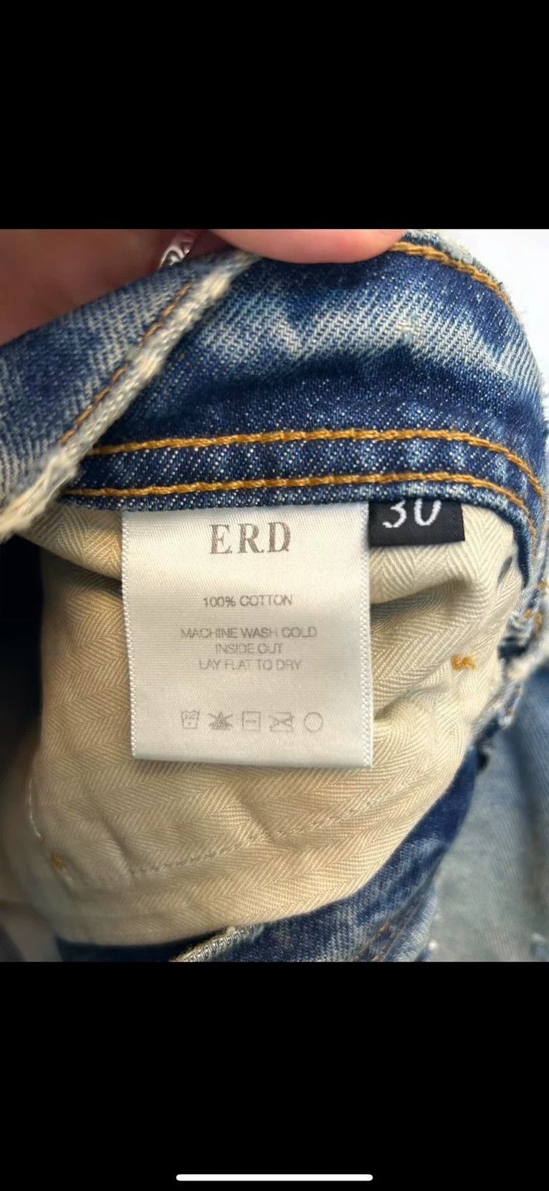 Enfants Riches Deprimes Enfants Riches Deprimes Blue Denim Pants-2506 Size US 30 / EU 46 - 1 Thumbnail