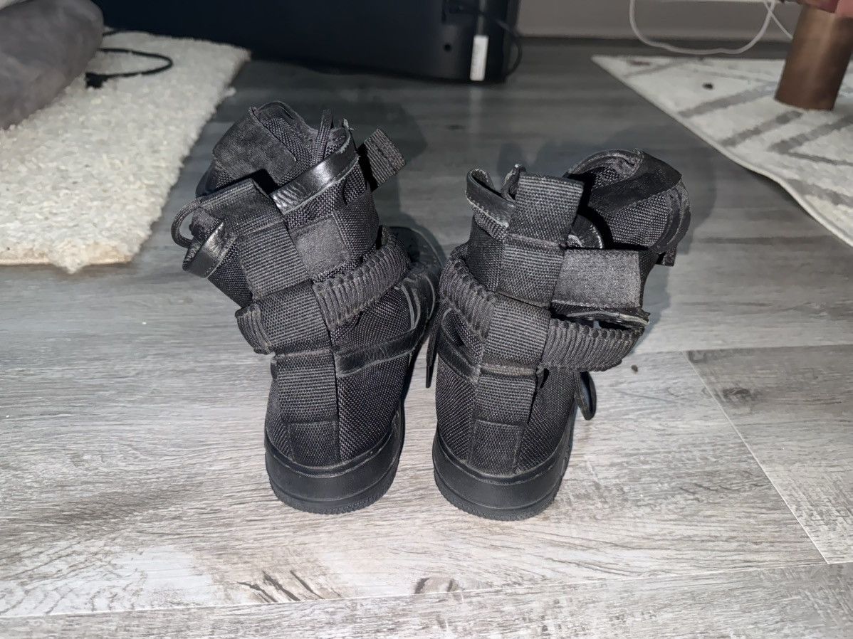 Nike Nike SF Air Force 1 High Triple Black Size US 8.5 / IT 38.5 - 4 Thumbnail