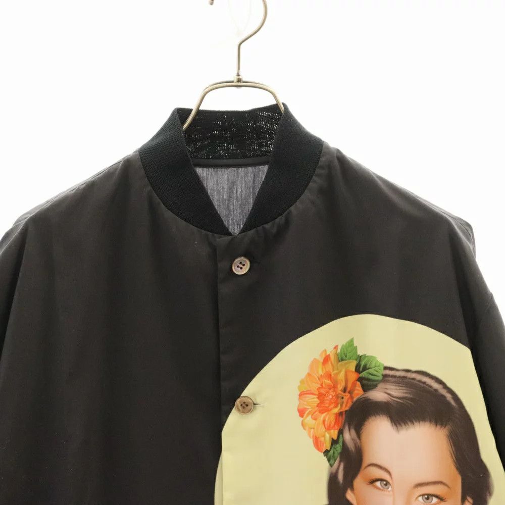 Yohji Yamamoto Yohji Yamamoto POUR HOMME 02SS Actress Print Shirt Blouson Size US L / EU 52-54 / 3 - 3 Thumbnail