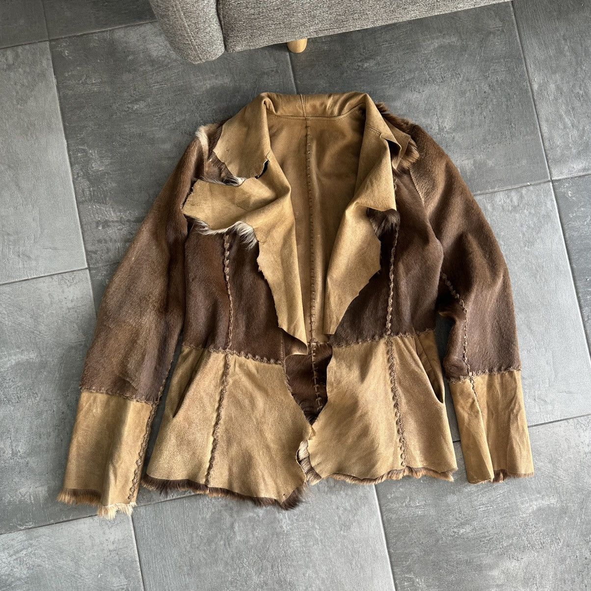 Vintage Luxury Sylvie Schimmel Paris Goat Fur Jacket 38 size Size XS / US 0-2 / IT 36-38 - 1 Thumbnail