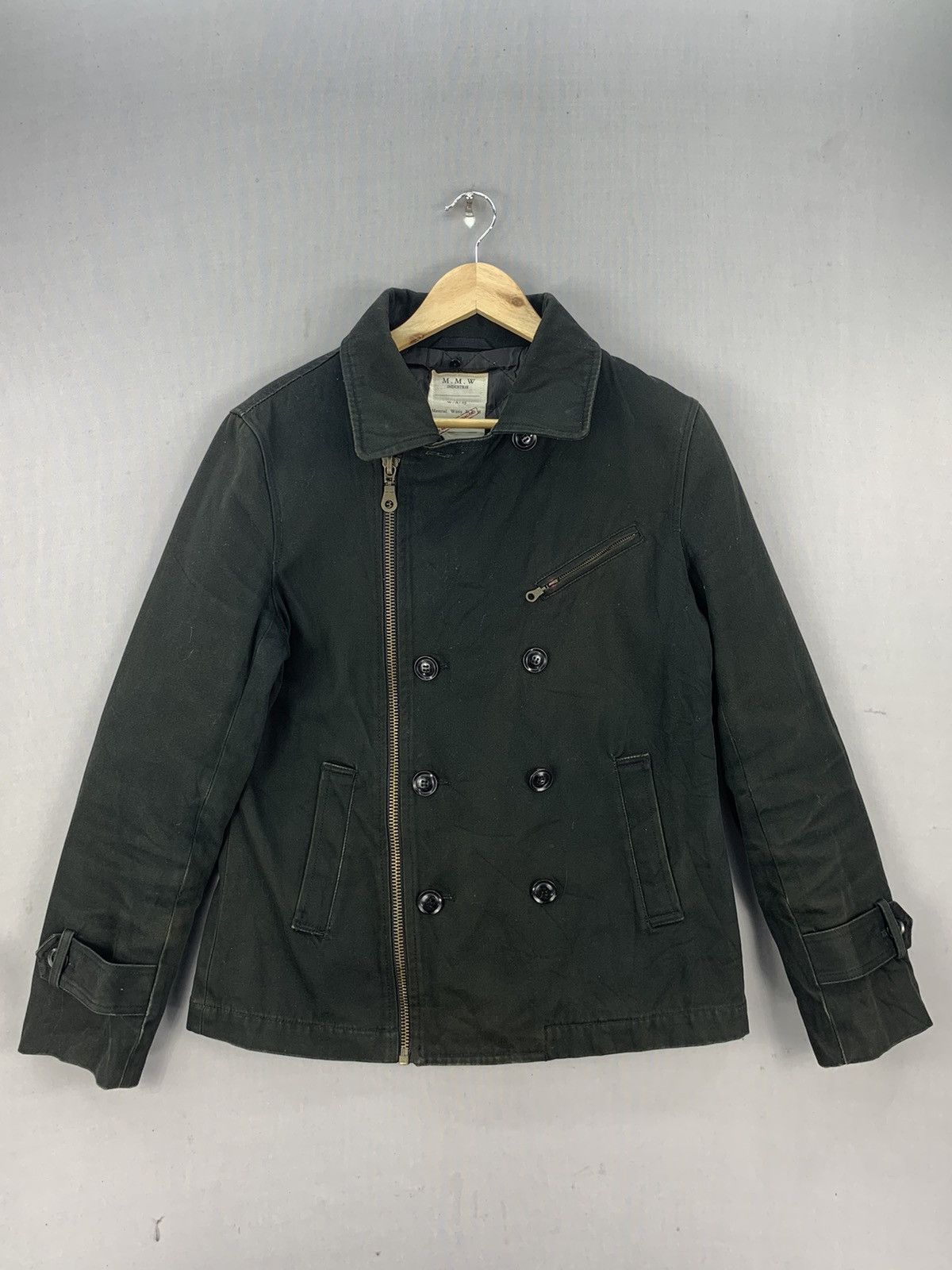 Seditionaries Vintage Double Breasted Punk Style Zipper Jacket Size US M / EU 48-50 / 2 - 4 Thumbnail