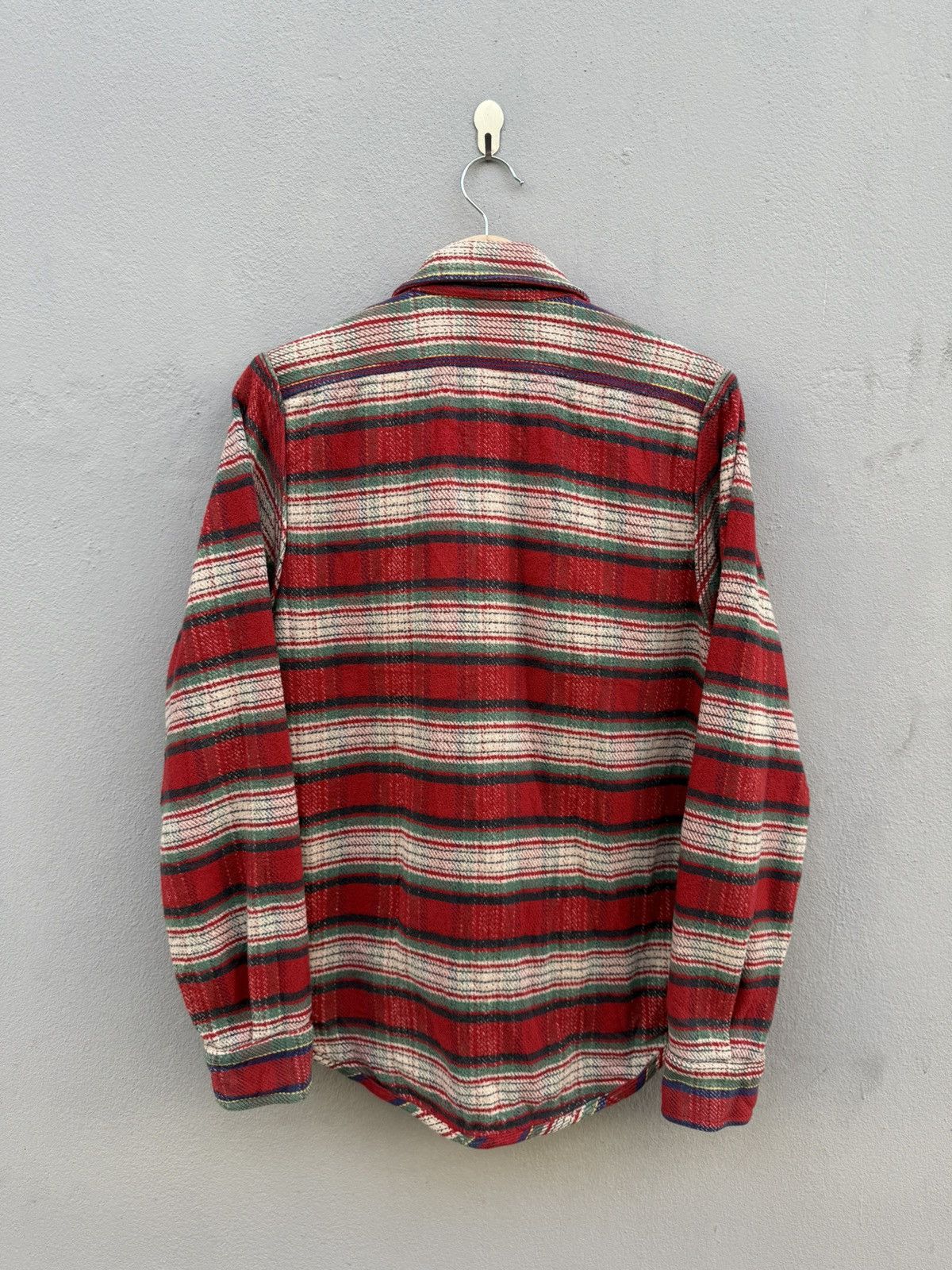 Nigel Cabourn RARE🔥Vintage Nigel Cabourn Reversible Flannel Checked Plaid Size US S / EU 44-46 / 1 - 11 Thumbnail