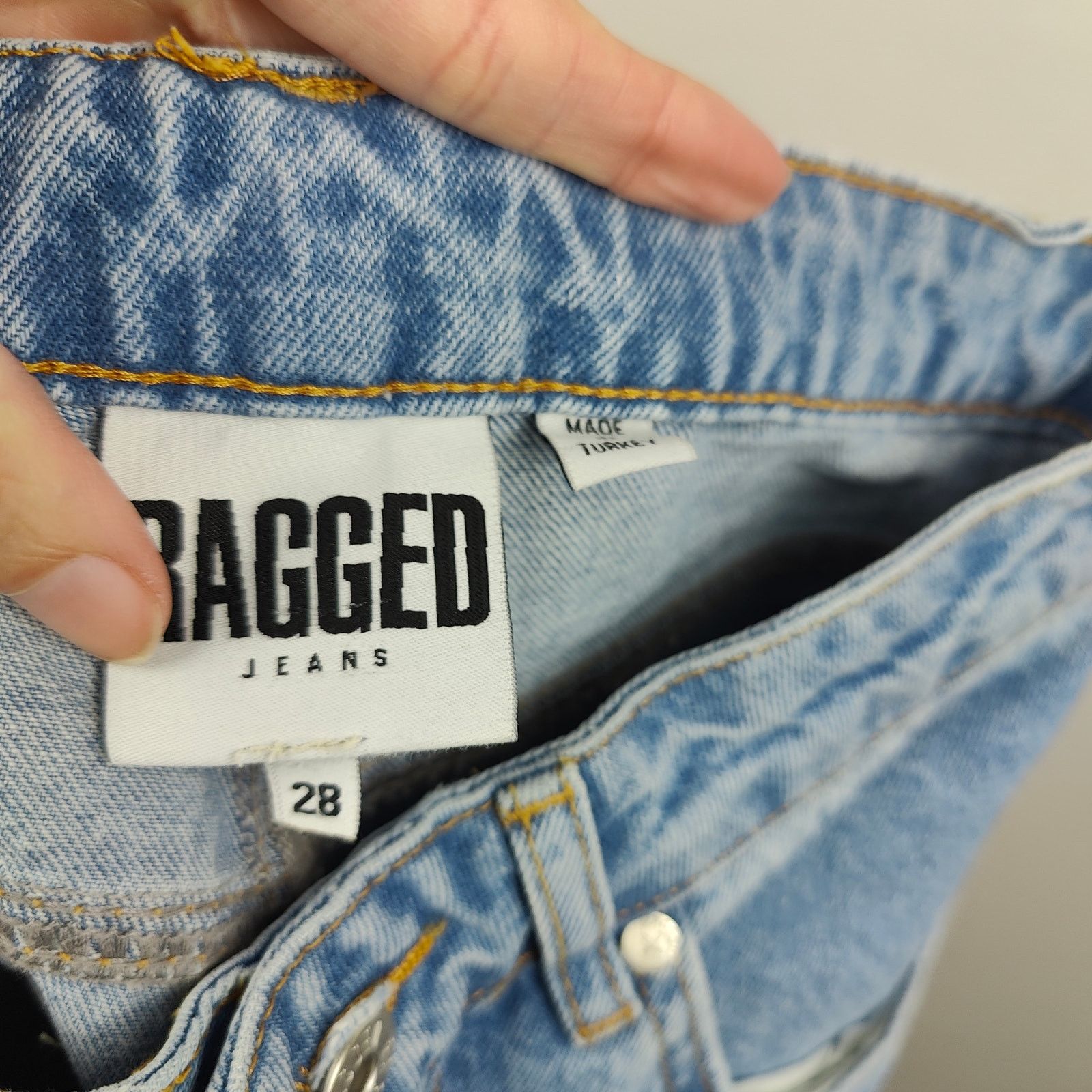 Other Ragged Priest Butt Cut Jeans Womens 28 Straight Leg Size US 28 / EU 44 - 8 Thumbnail