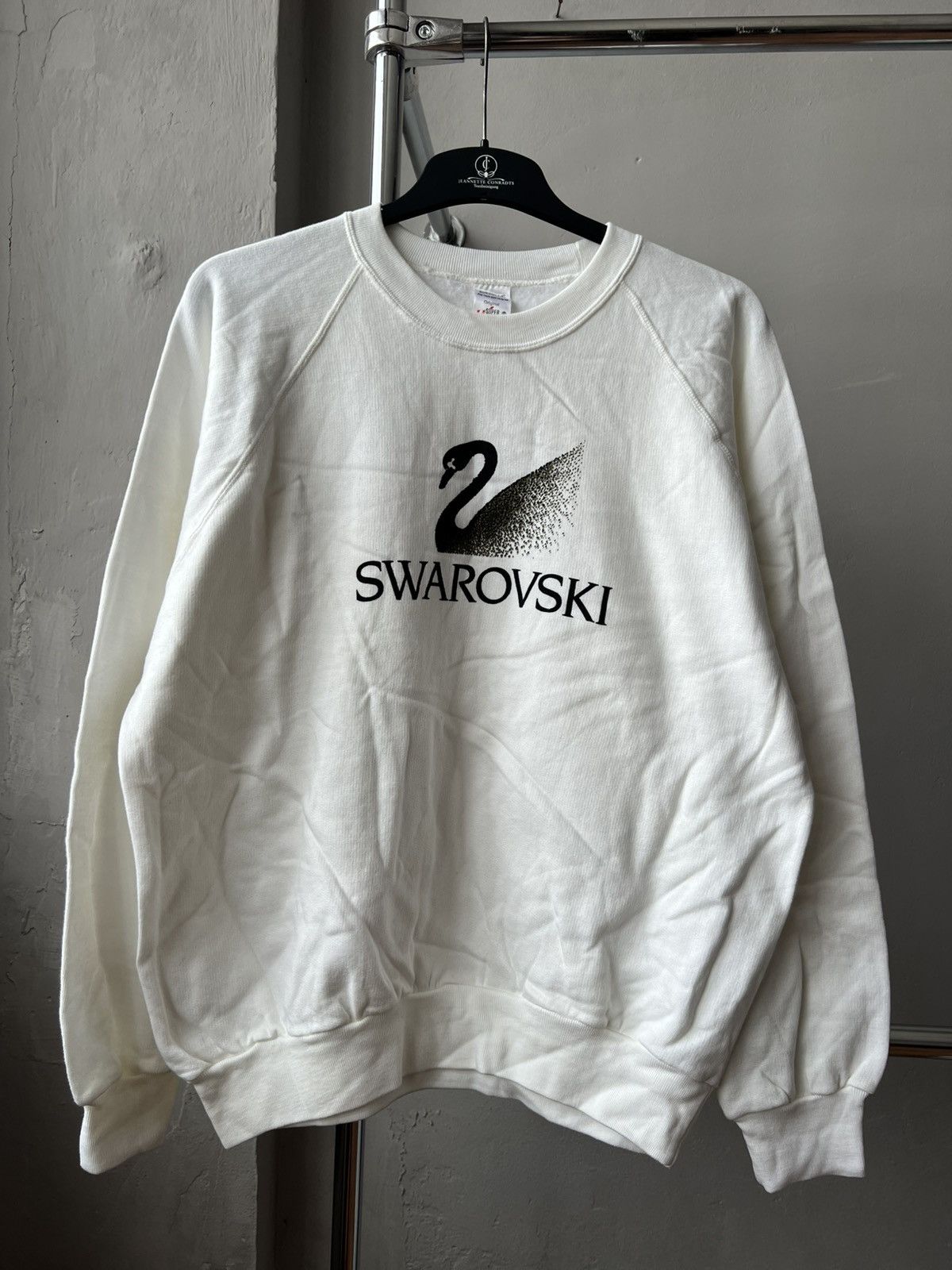 Swarovski RARE 80’S SWAROVSKI LUX DESIGN MENS VINTAGE SWEATSHIRT SZ XL Size US XL / EU 56 / 4 - 4 Thumbnail