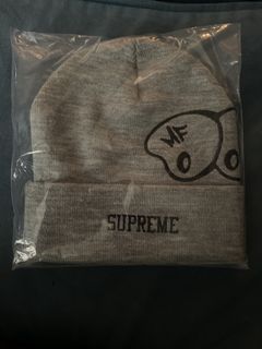 Supreme MF DOOM Beanie, Heather Grey, FW23, New In Hand