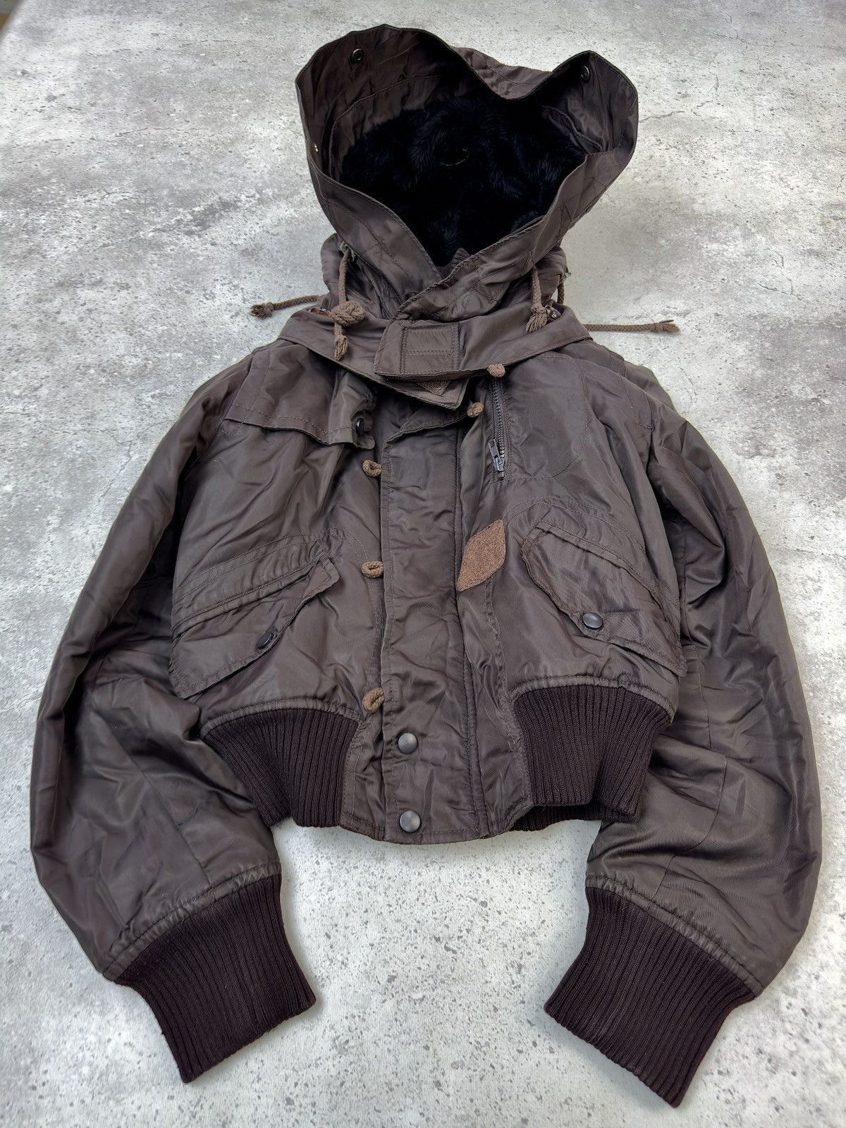 Vintage Big Hood Junya Watanabe Undercover Style Jacket