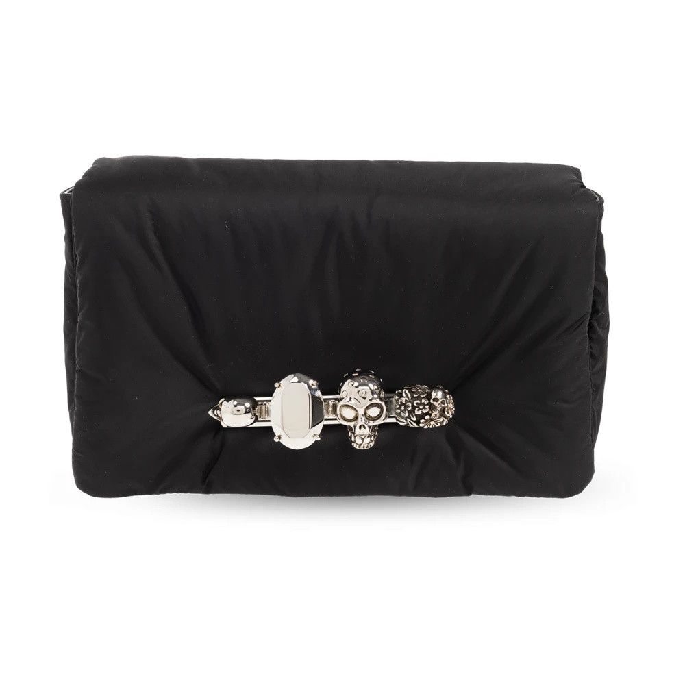Alexander McQueen o1w1db10725 Size: OS/The Puffy Knuckle Bum Bag in Black Size ONE SIZE - 1 Thumbnail