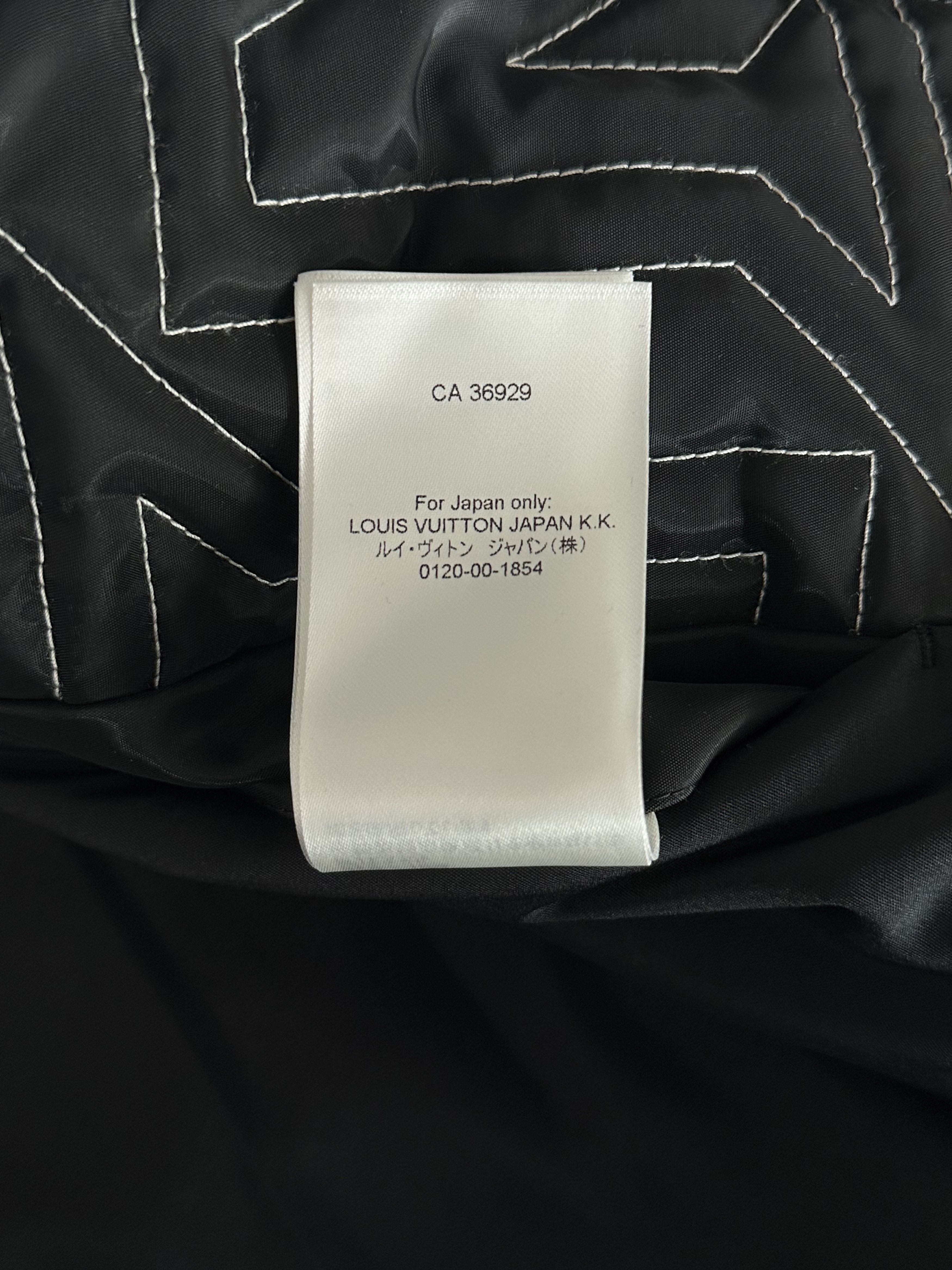 Louis Vuitton Louis Vuitton Black & White Snow Capsule Puffer Jacket Size US XXL / EU 58 / 5 - 8 Thumbnail