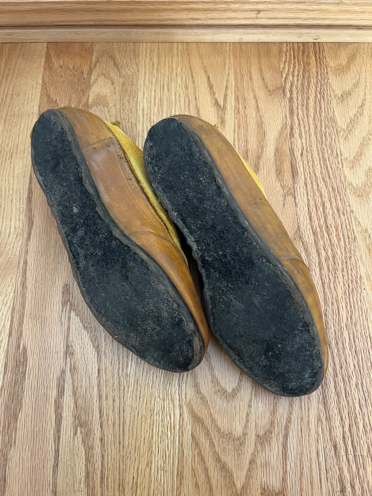 Other Sartori Gold - yellow suede sneakers with rubber dip Size US 9 / IT 39 - 6 Thumbnail