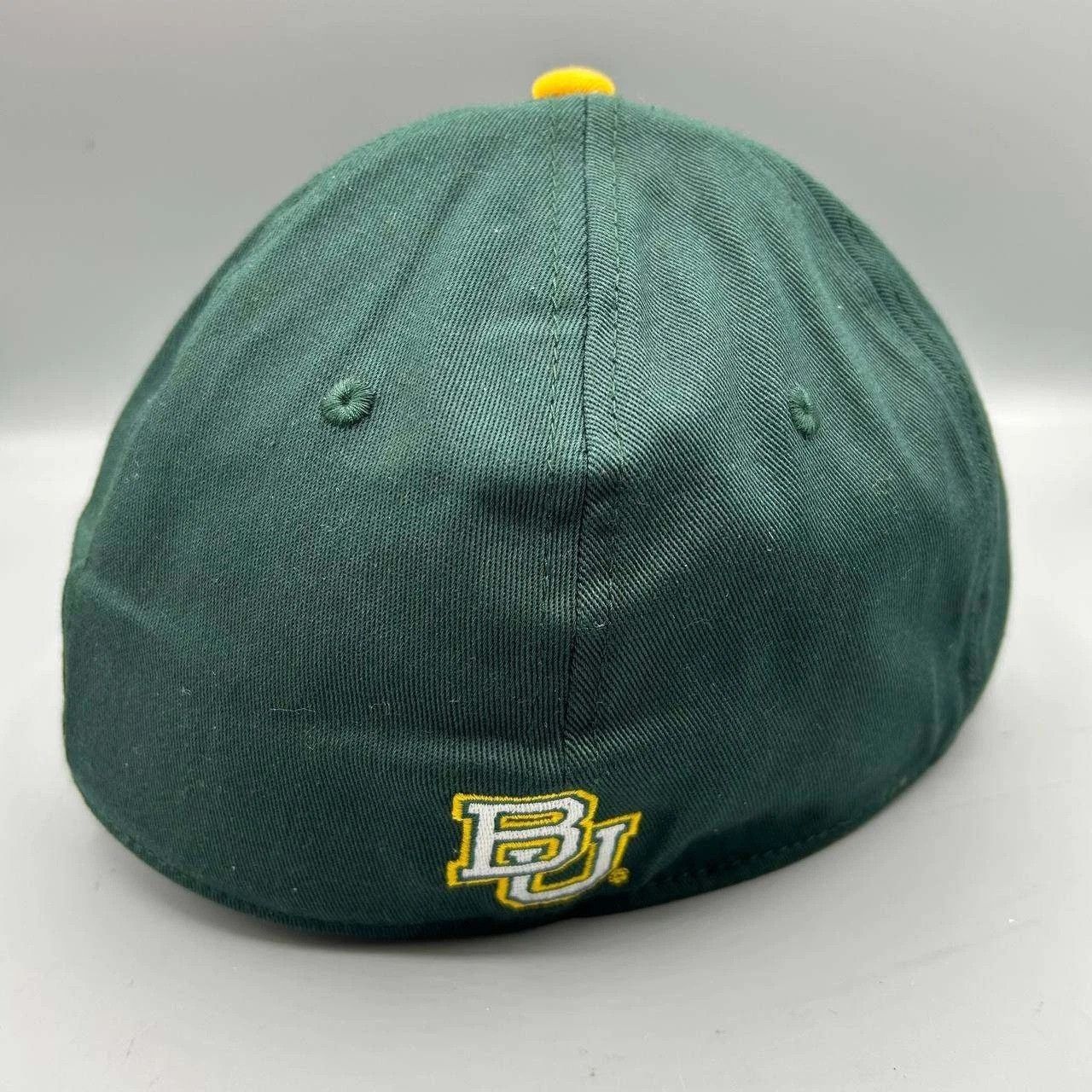 The Game Baylor Bears Hat Men M-L Green Yellow NCAA Stretch Fitted Size ONE SIZE - 7 Thumbnail