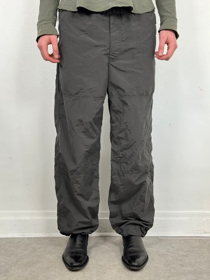 1990s Emporio Armani Black Sport Pants