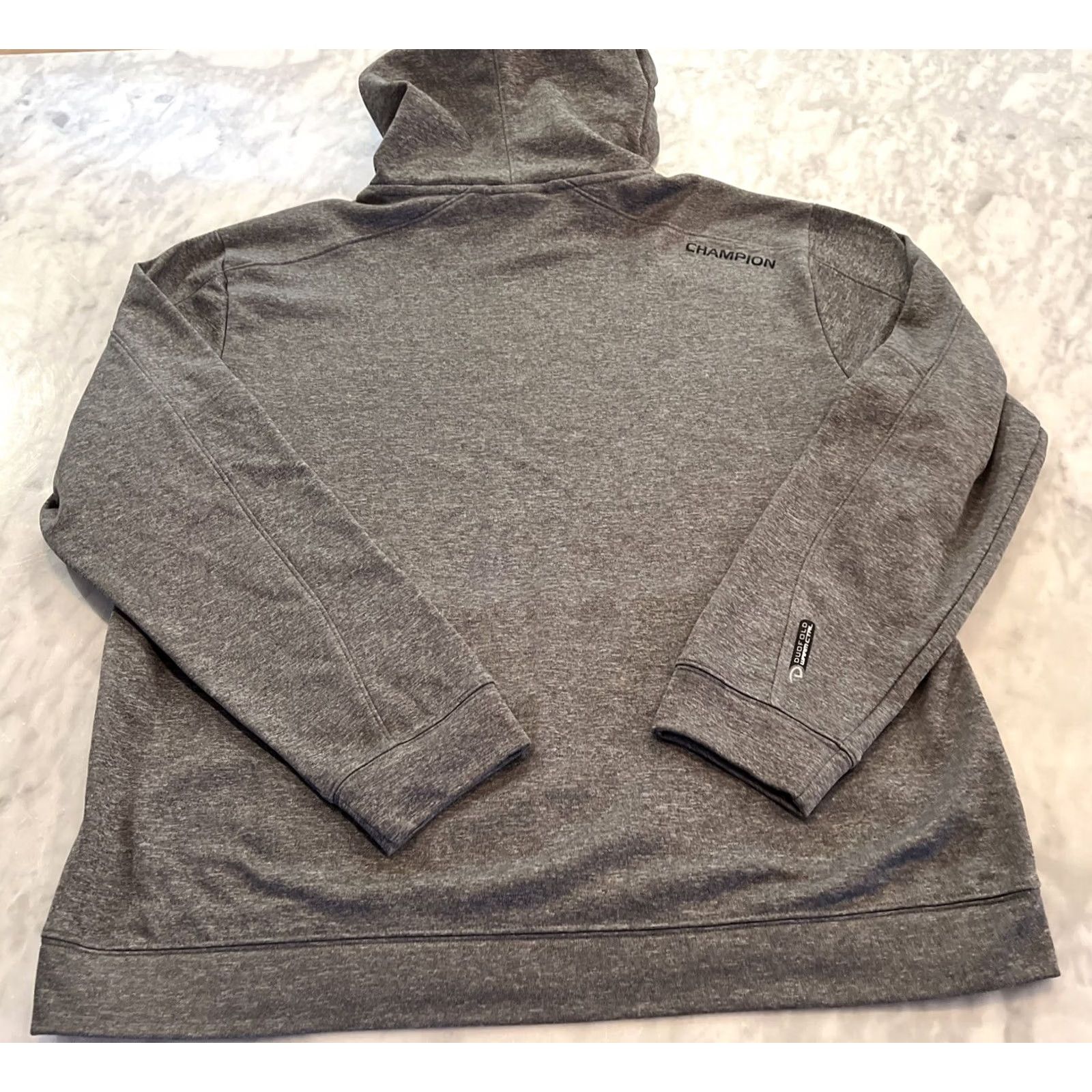 Champion Champion Shirt Mens XL Gray Sweatshirt Power train Men Hooded Pullover Grey Front Pocket Size US XL / EU 56 / 4 - 5 Thumbnail