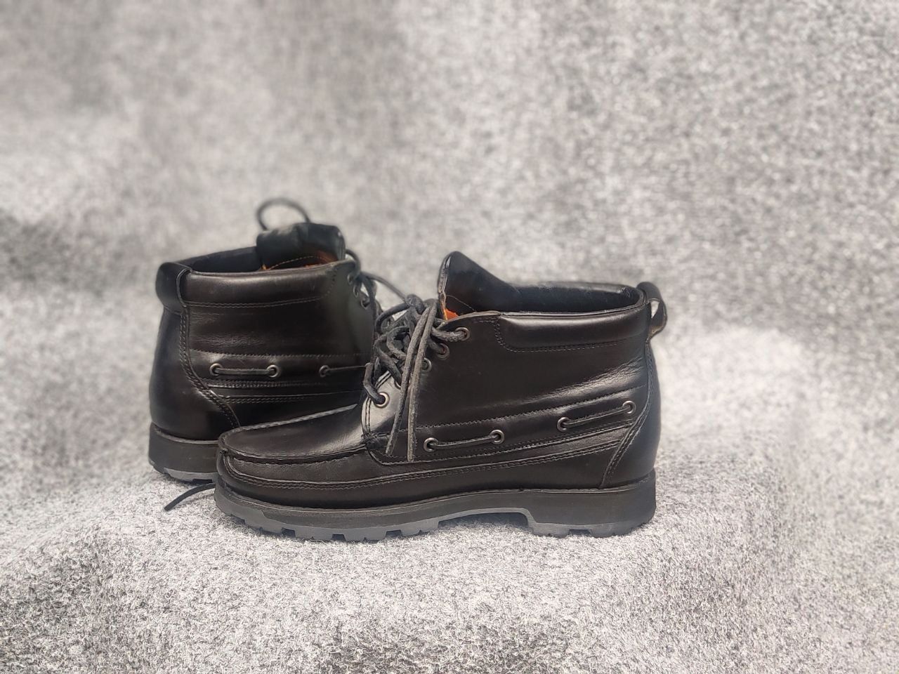 Timberland Timberland Original Black Leather Ankle Boots Shoes Vintage Size US 9 / EU 42 - 13 Thumbnail