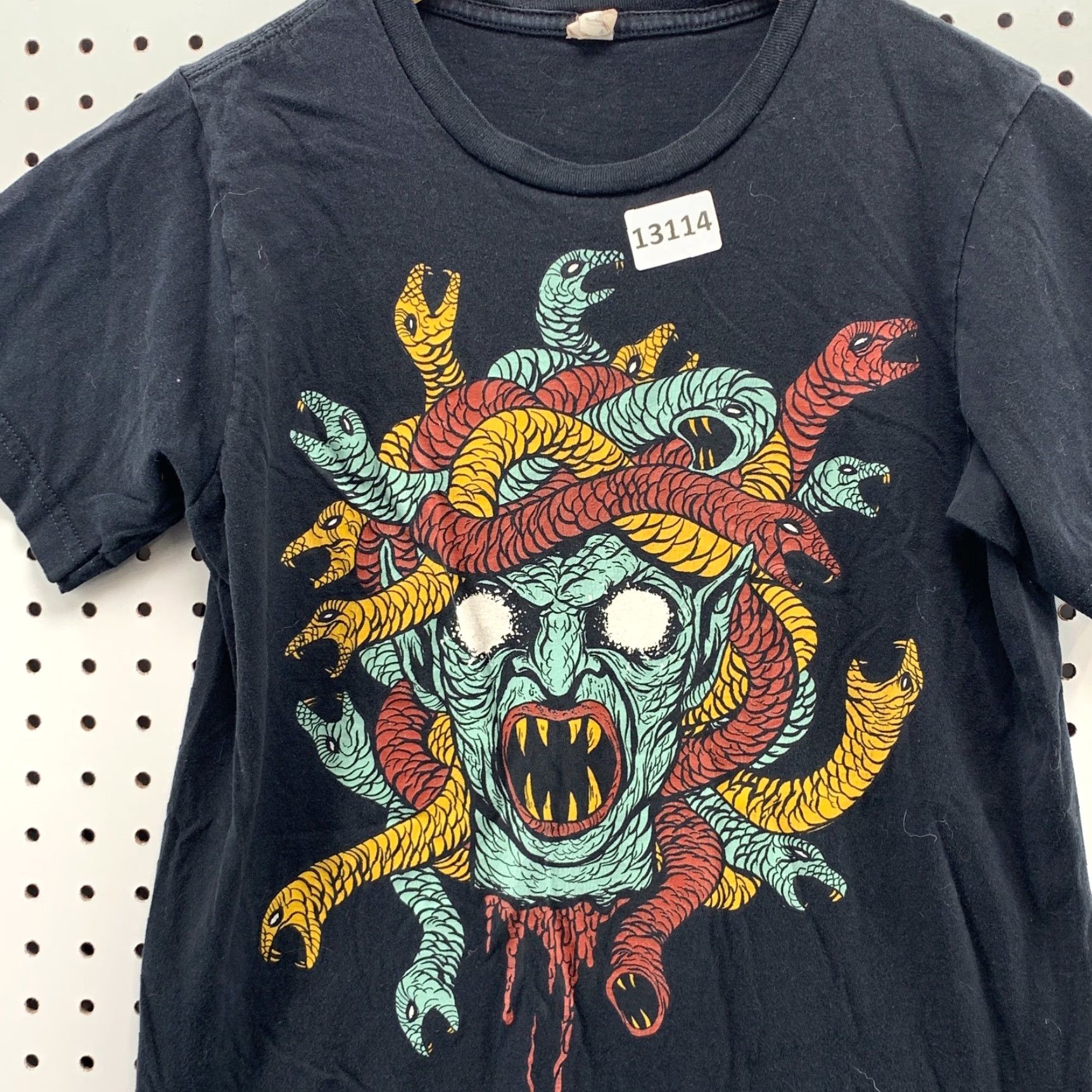 Vintage Zombie Madusa Black Unbranded T-Shirt S Mens Size US S / EU 44-46 / 1 - 6 Thumbnail