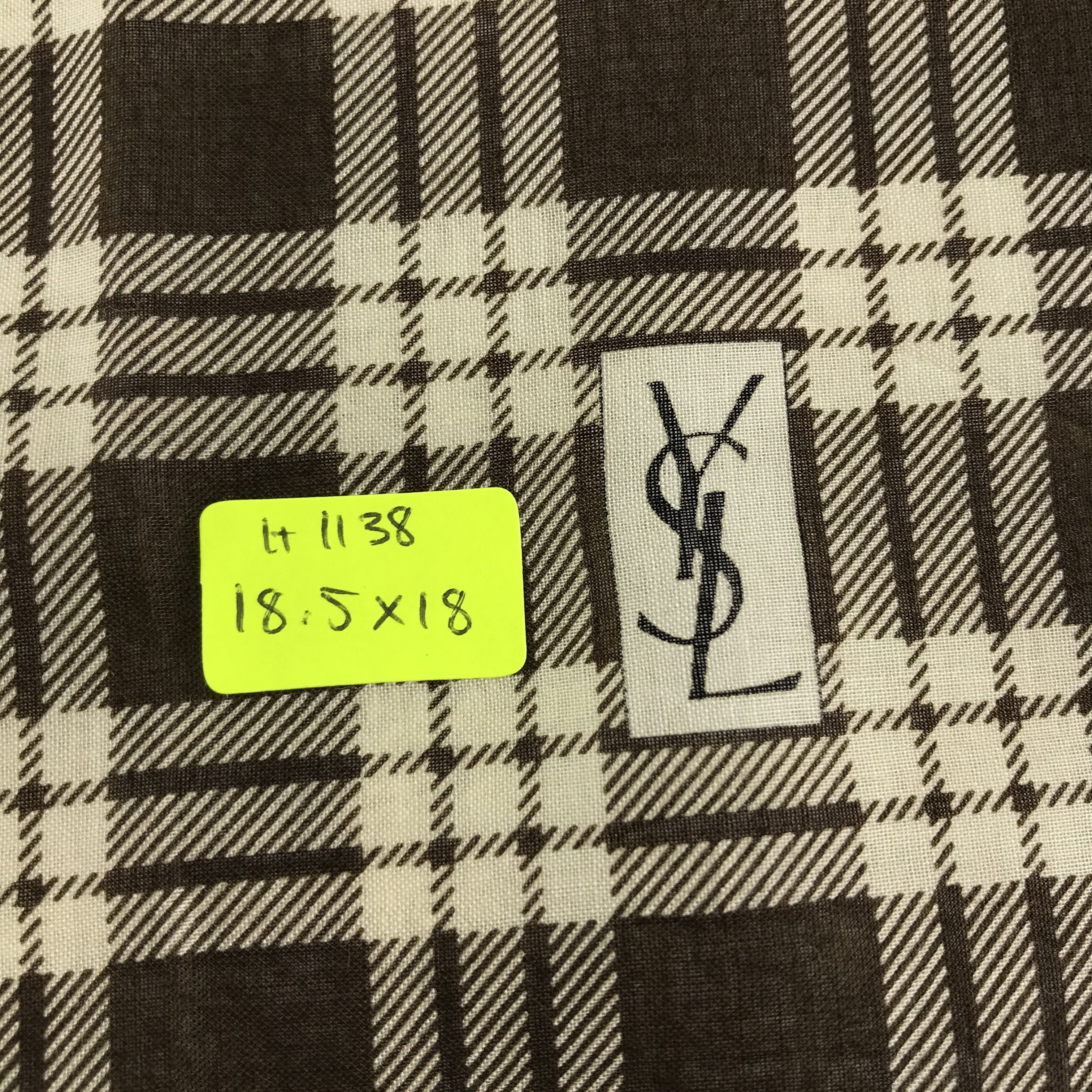 Vintage × Yves Saint Laurent Yves Saint Laurent Neckerchief / Bandana / Handkerchief Size ONE SIZE - 5 Thumbnail