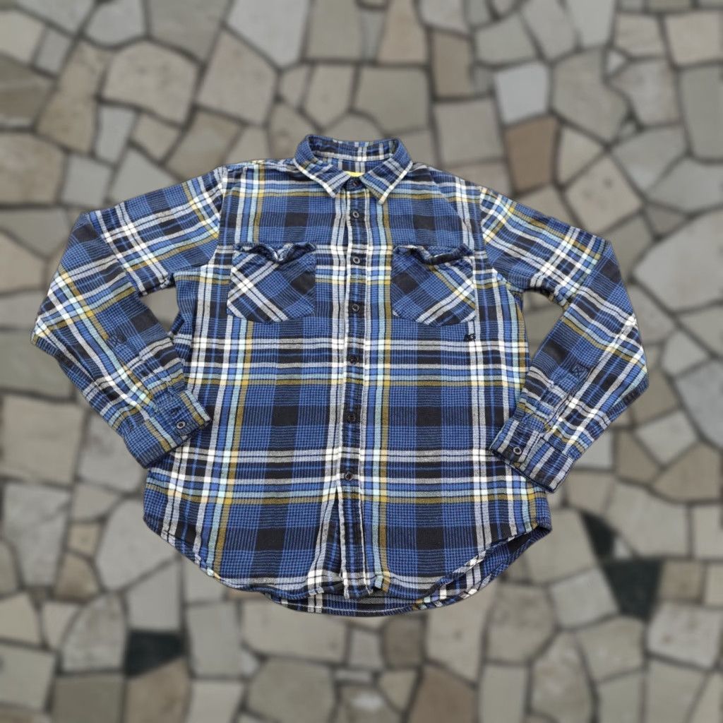 Burton Burton Analog Shirt Mens Small Blue Yellow Plaid Flannel Button-Up Snowboarding Casual Online Shopwear Womens? No. Size US S / EU 44-46 / 1 - 1 Thumbnail