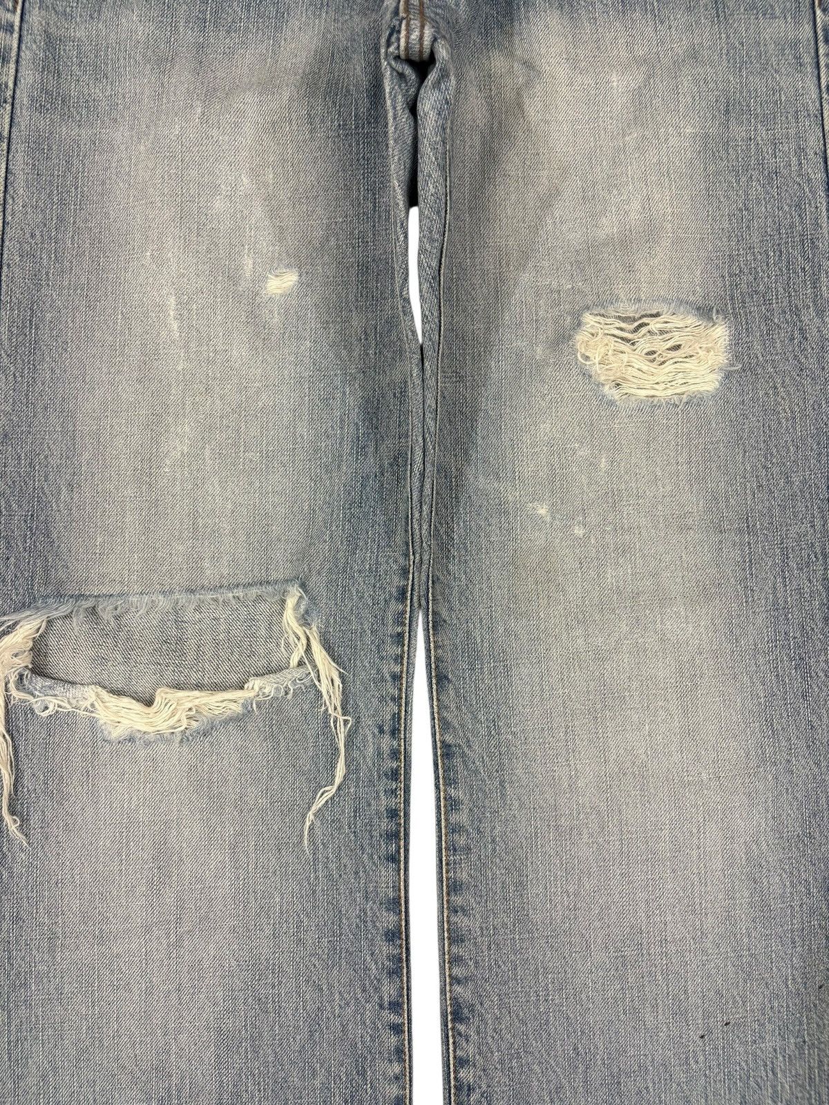 Japanese Brand Vintage Japanese Cocolulu Distressed Baggy Jeans Size 32" / US 10 / IT 46 - 5 Thumbnail