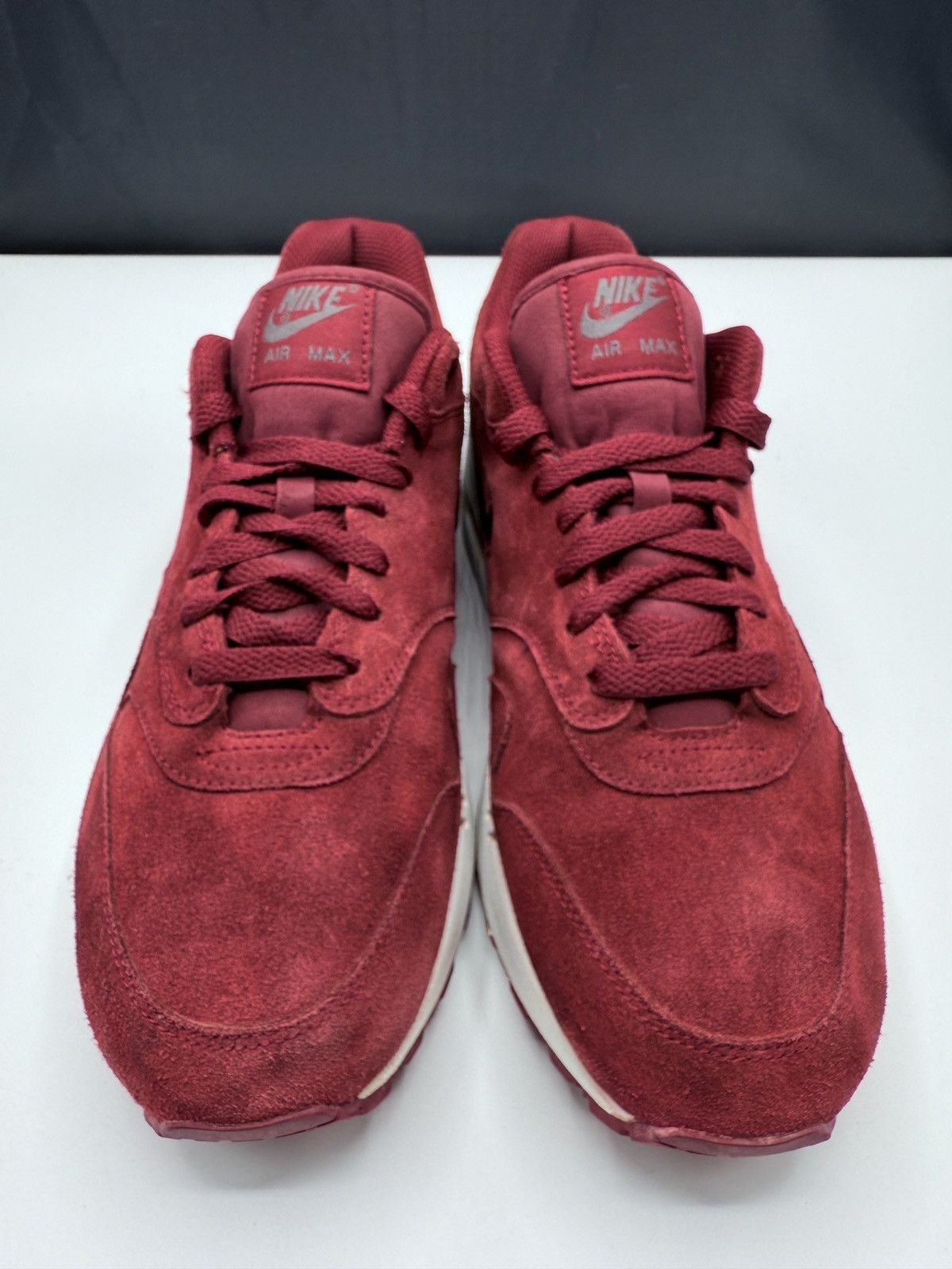 Nike Nike Air Max 1 Premium Jewel Team Red Size 10.5 918354-600 Size US 10.5 / EU 43-44 - 6 Thumbnail