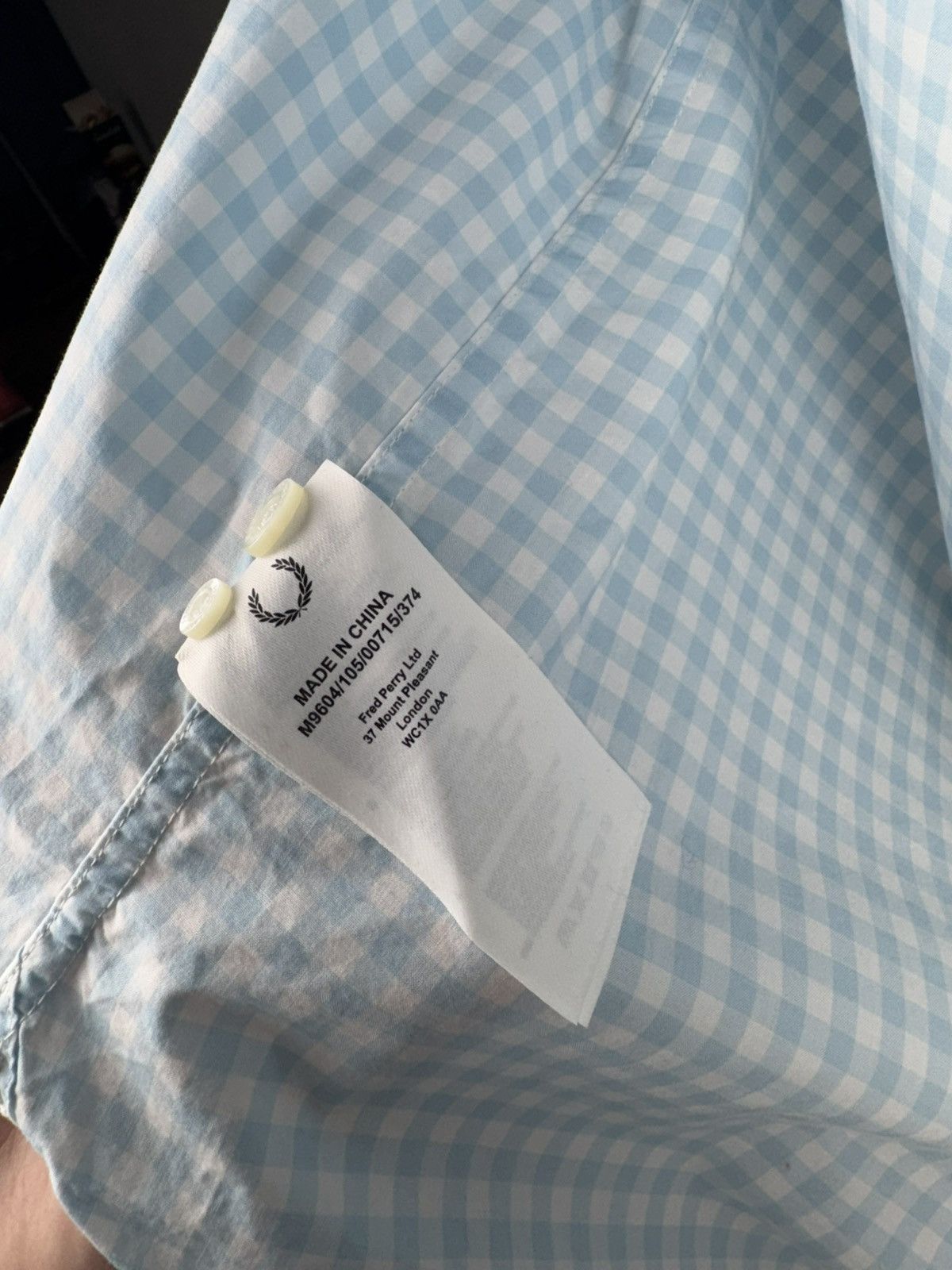 Fred Perry Men’s Fred Perry Short Sleeve Shirt size M Size US M / EU 48-50 / 2 - 7 Thumbnail