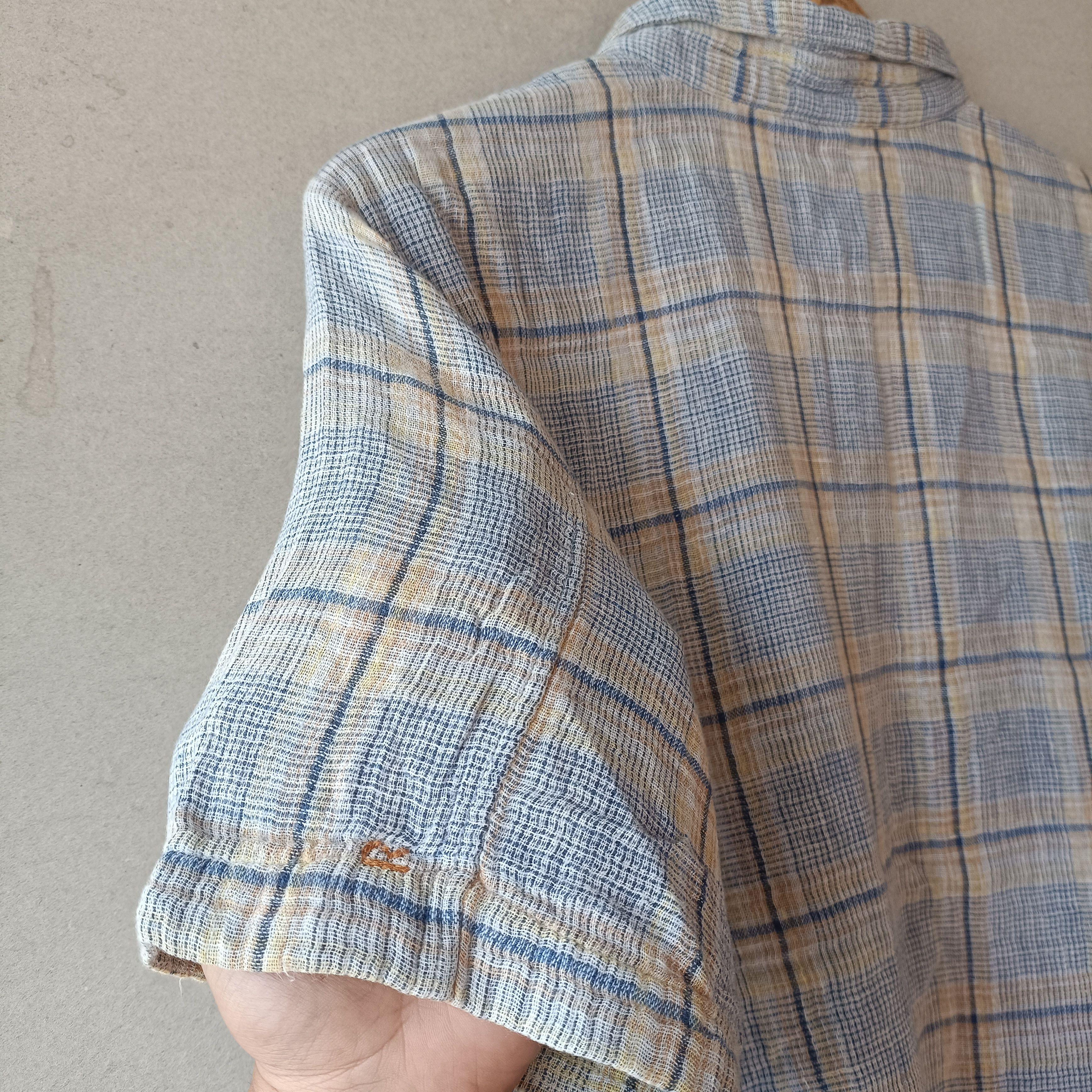 45rpm 45rpm Half Button Slant pocket Plaid Shirt Size US M / EU 48-50 / 2 - 7 Thumbnail