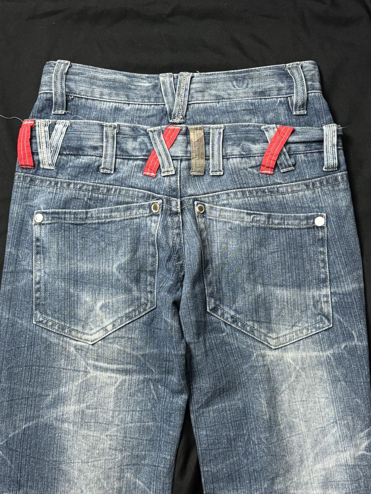 Tornado Mart Double Waist Sirmione Poem Japanese Denim PPFM Styled Size US 29 - 6 Thumbnail