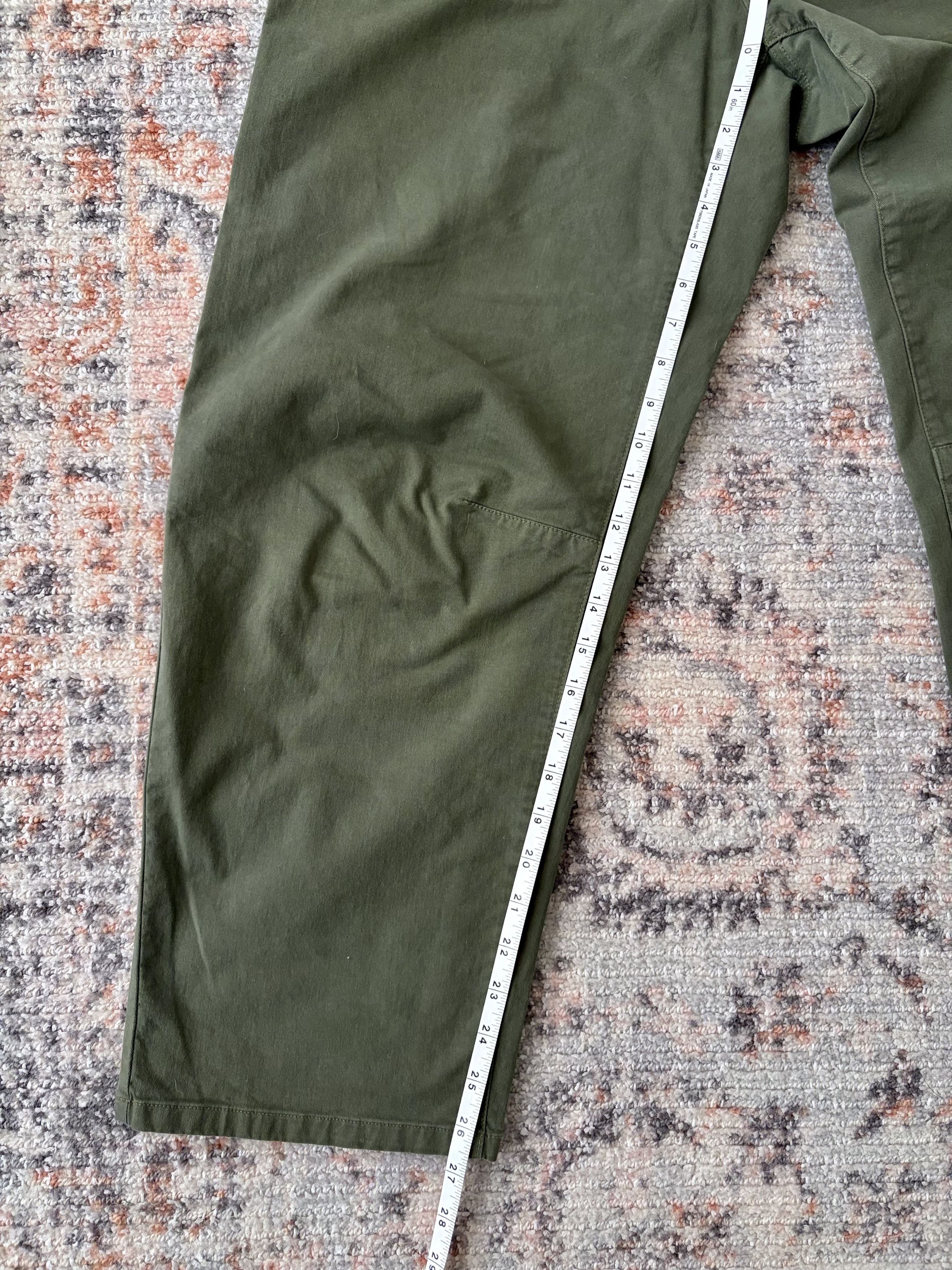 Other Nili Lotan Carpenter Trousers - Olive Size US 32 / EU 48 - 5 Thumbnail