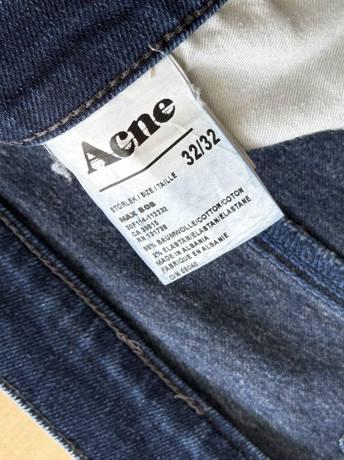 Acne Studios Acne Studios Max bob denim jeans Size US 32 / EU 48 - 6 Thumbnail