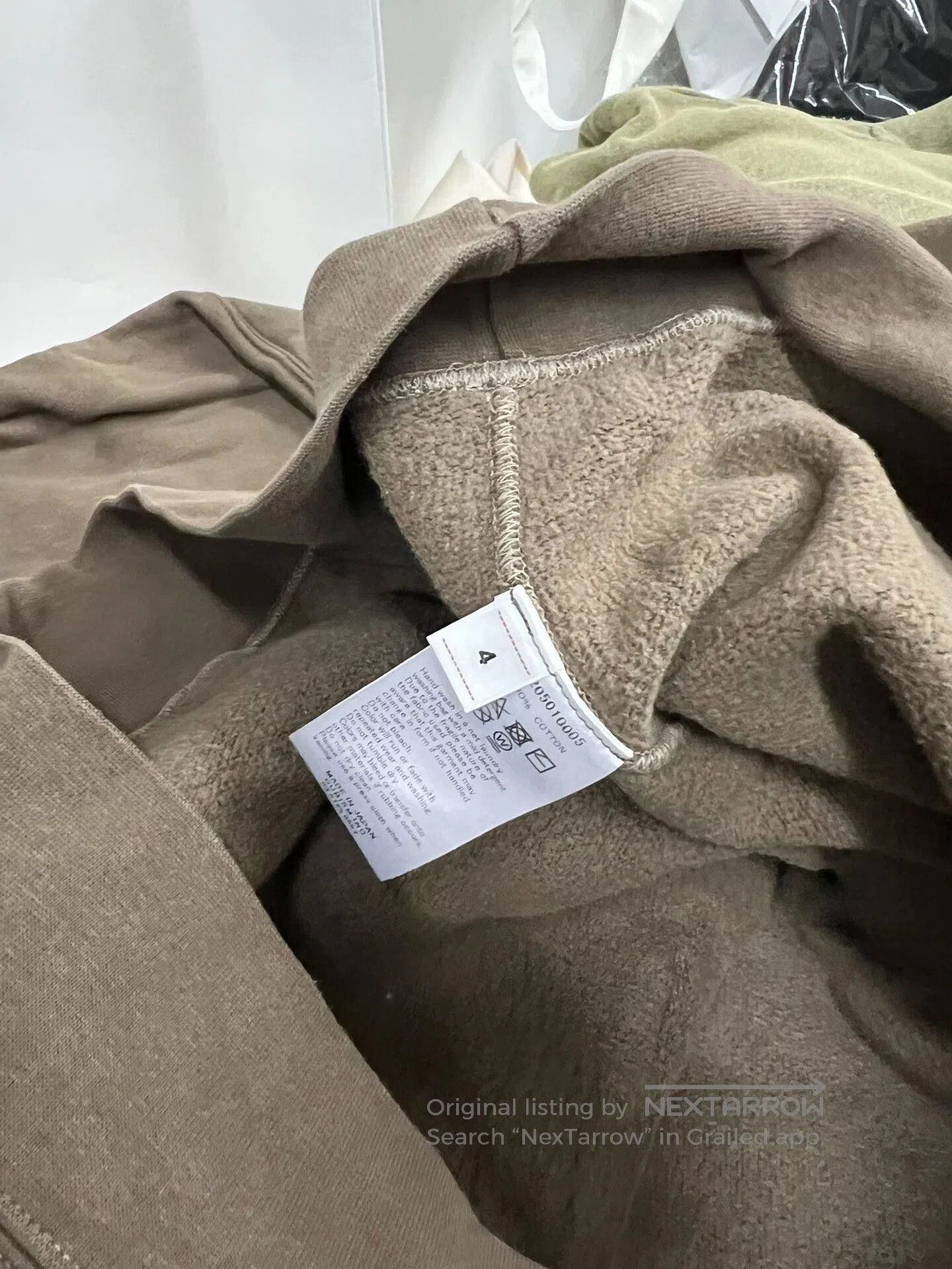 Visvim VISVIM Amplus Hoodie in Mud Color. Size US XL / EU 56 / 4 - 5 Thumbnail