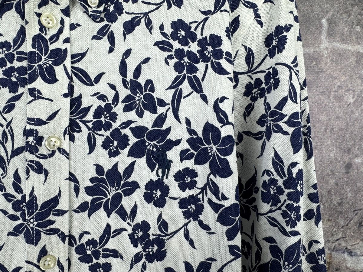 Polo Ralph Lauren Polo Ralph Lauren Floral Button Up Shirt Long Sleeve Size M / US 6-8 / IT 42-44 - 5 Thumbnail