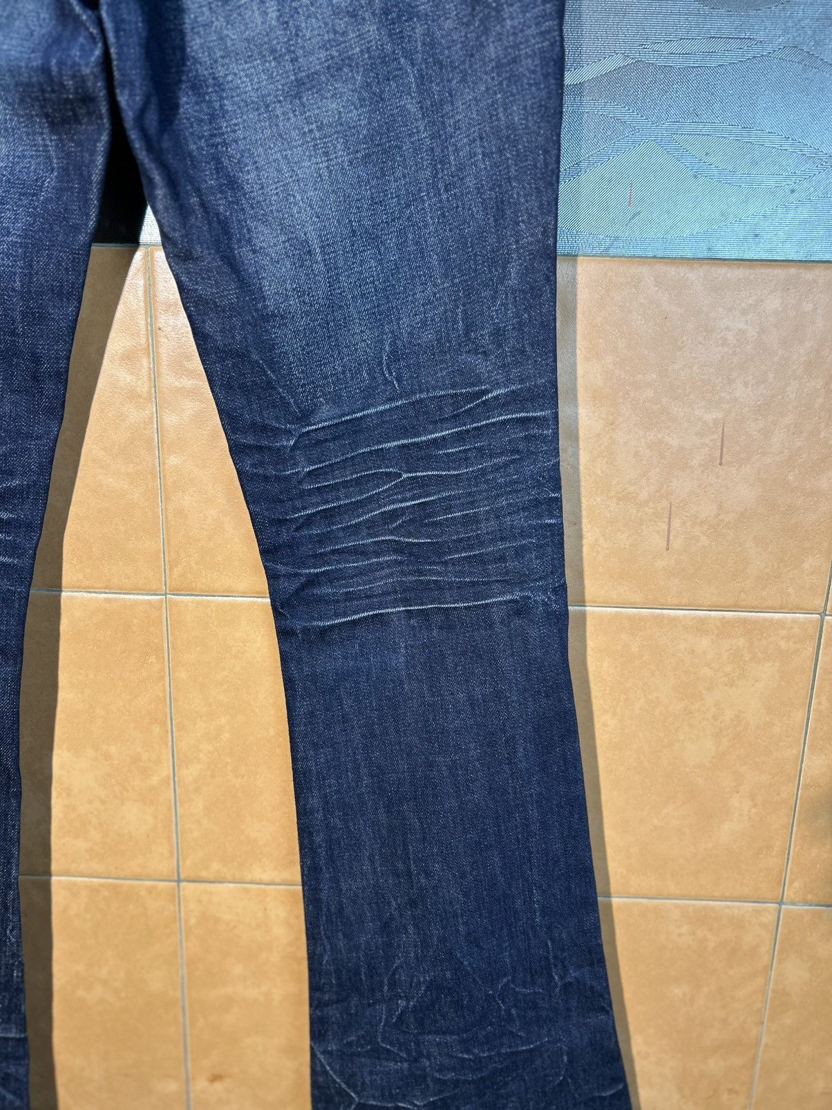 Japanese Brand Flared Jeans Distressed Jeans Size US 27 - 10 Thumbnail