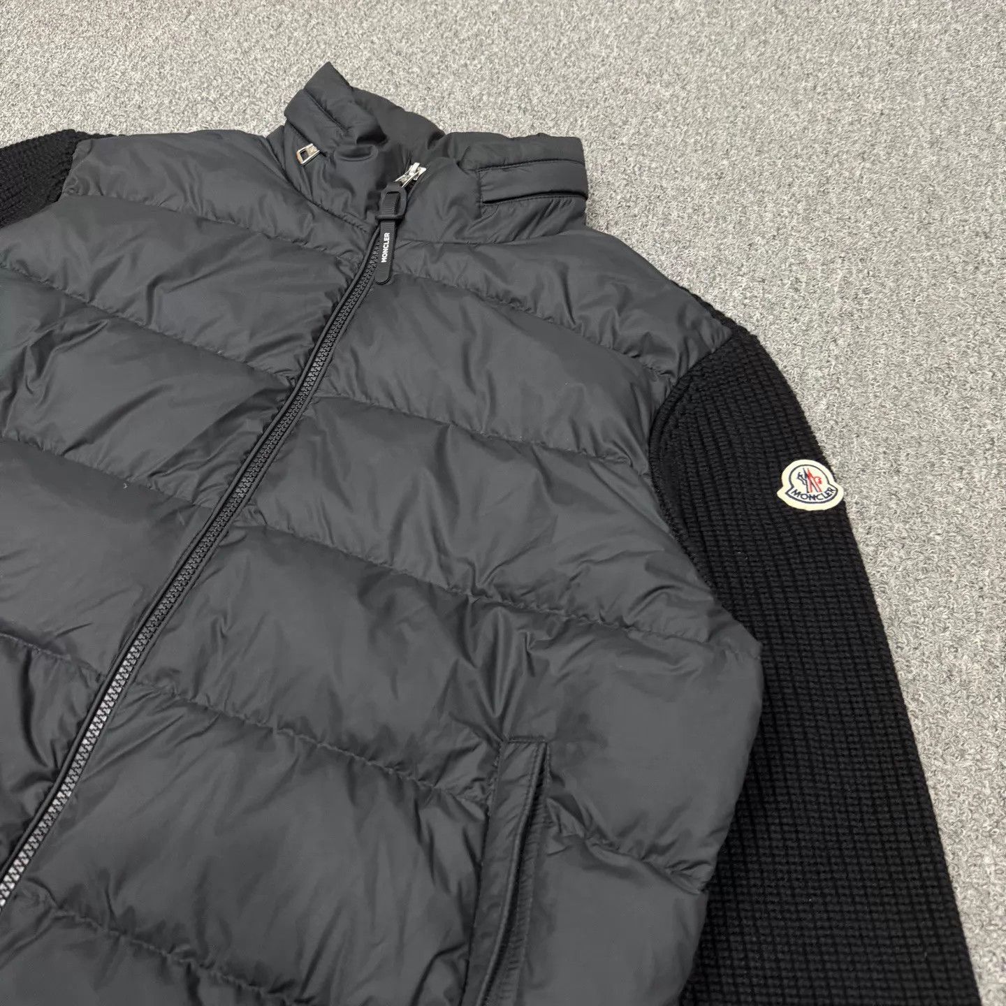 Moncler Moncler Bissen Wool Paneled Down Jacket Unused XL Size XL / US 12-14 / IT 48-50 - 3 Thumbnail