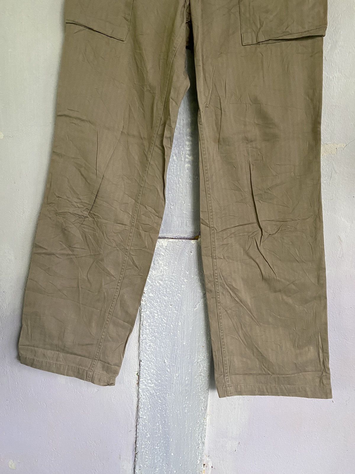 Japanese Brand × Vintage CAB CLOTHING Military Multi Pocket Cargo Monkey Pants Size US 30 / EU 46 - 6 Thumbnail