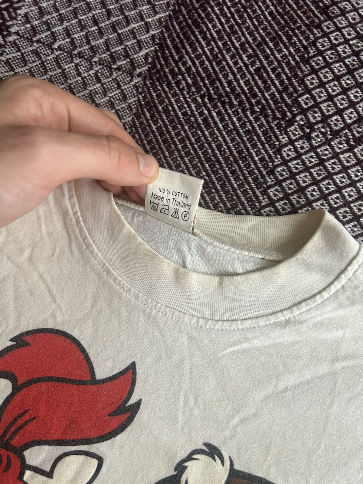 Vintage Vintage 90s FlintStones Tee Single Stitch Streetwear Size M Size US M / EU 48-50 / 2 - 5 Thumbnail