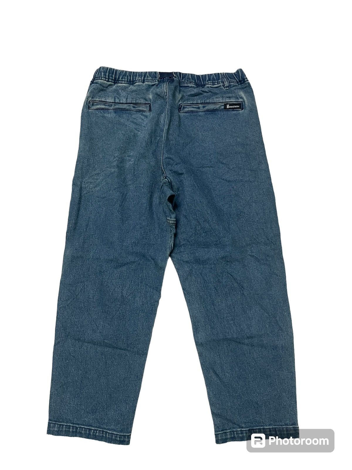 Manastash 90s MANASTASH BAGGY SOFT DENIM PANT Size US 30 / EU 46 - 2 Thumbnail
