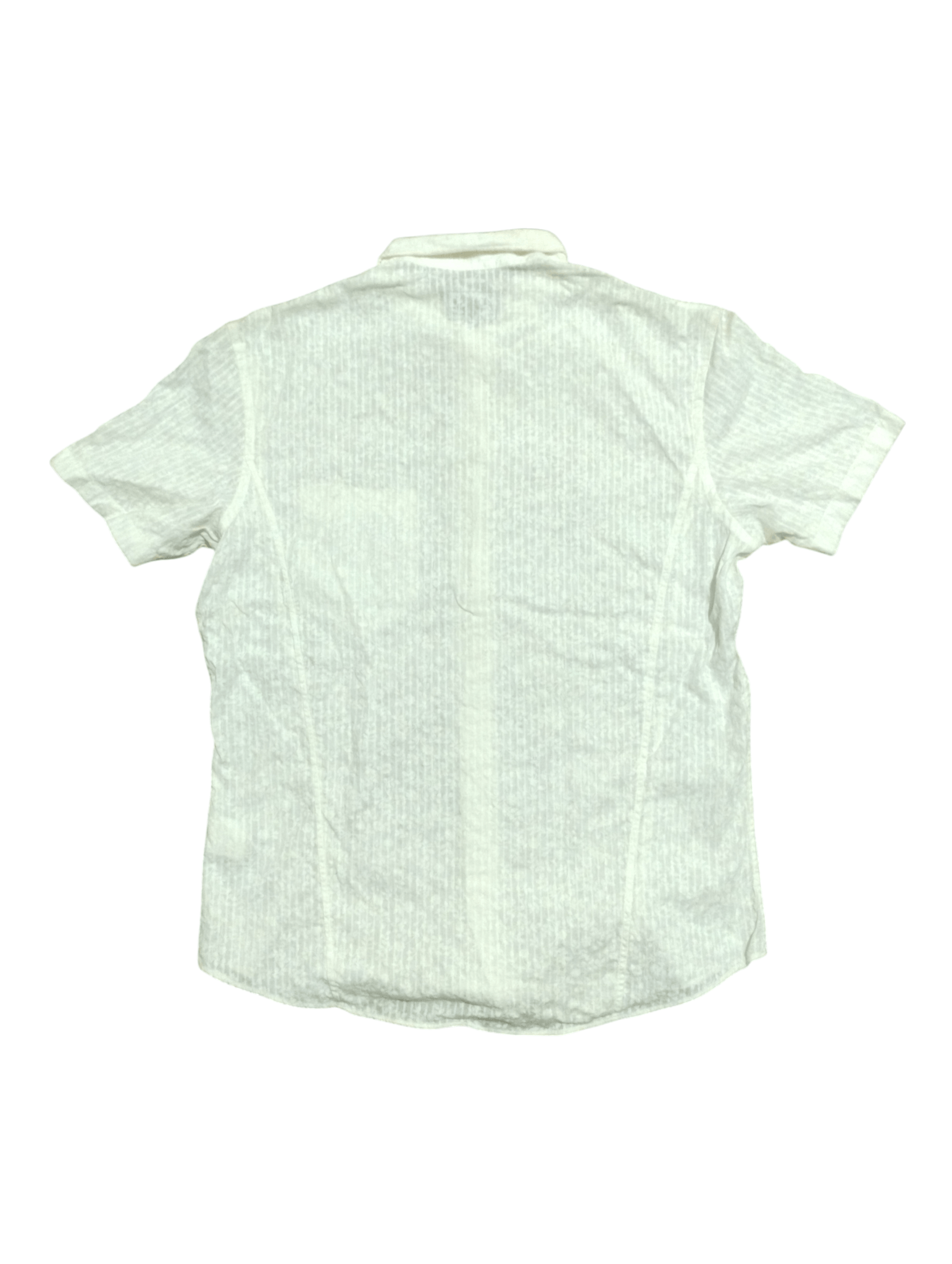 PPFM PPFM White Flower Shirt Size US M / EU 48-50 / 2 - 2 Thumbnail