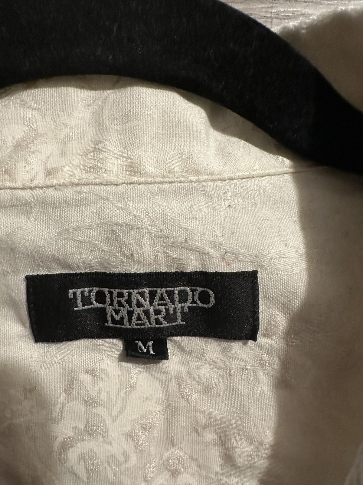 Tornado Mart Tornado Mart Asymmetrical Floral Button Up Shirt Size US XS / EU 42 / 0 - 2 Thumbnail