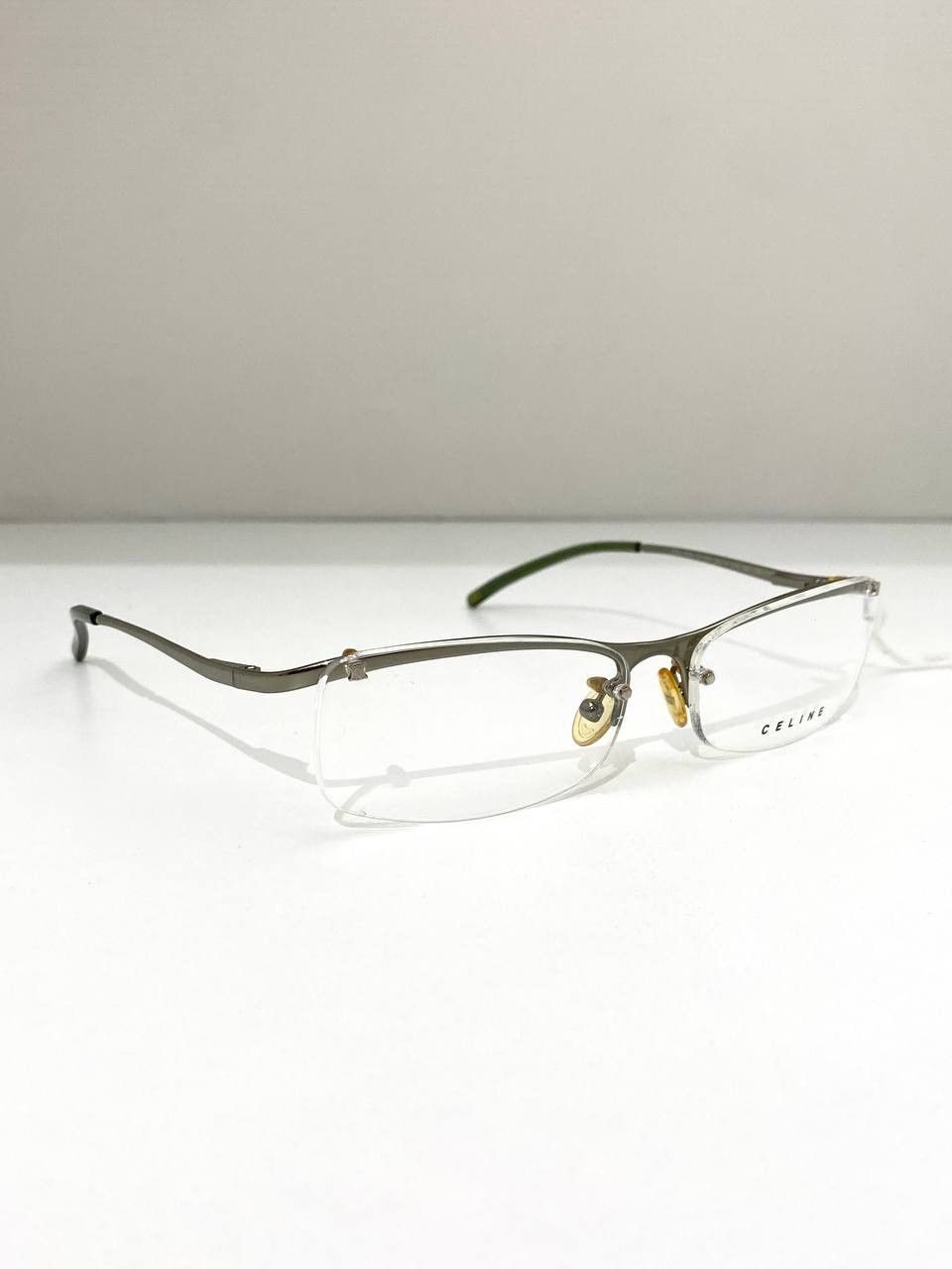 Celine Celine Logo Rimless Retro Square Vintage Eyeglasses Y2K Size ONE SIZE - 1 Thumbnail