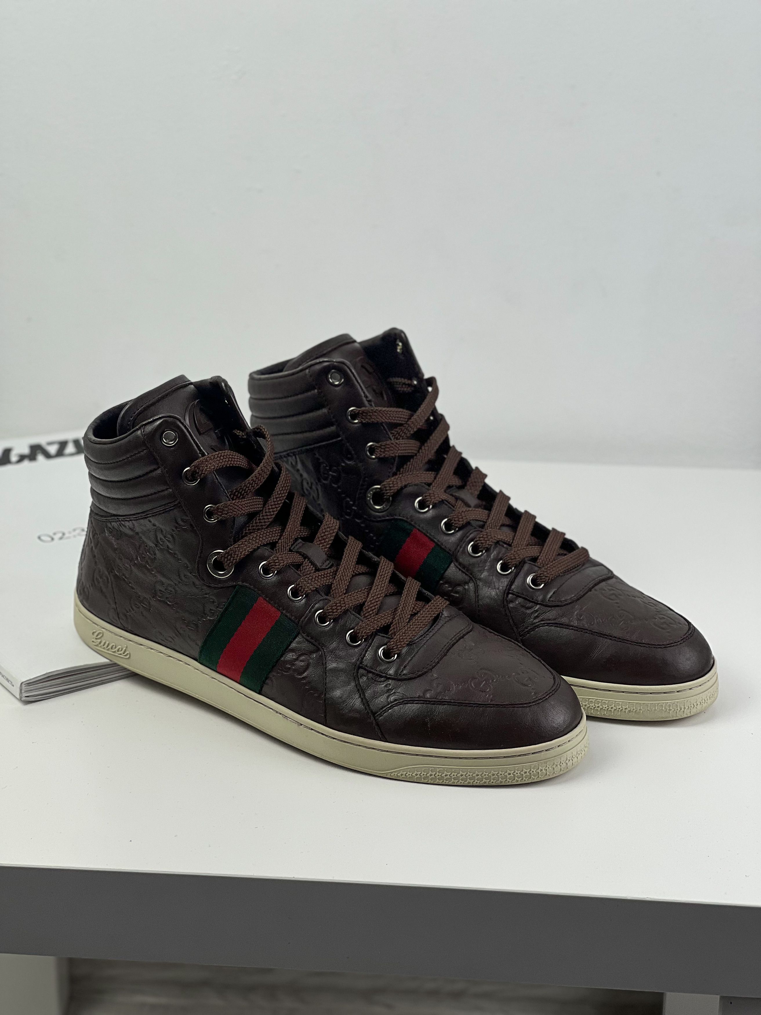 Gucci GUCCI leather shoes Size US 11.5 / EU 44-45 - 2 Thumbnail