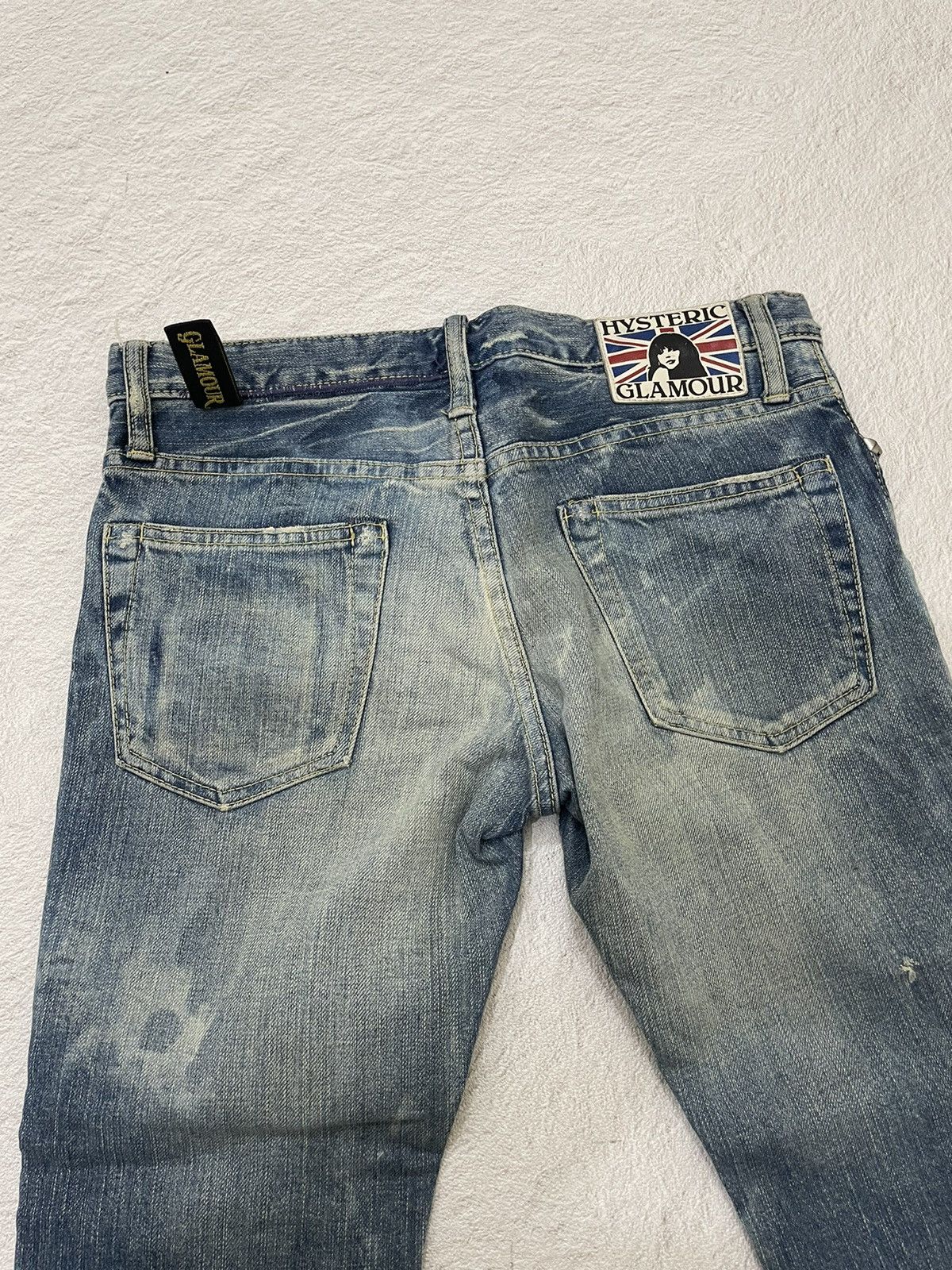 Hysteric Glamour × If Six Was Nine × Le Grande Bleu (L.G.B.) 2000s Hysteric Glamour Girls Destroy Punk denim Size 28" / US 6 / IT 42 - 6 Thumbnail
