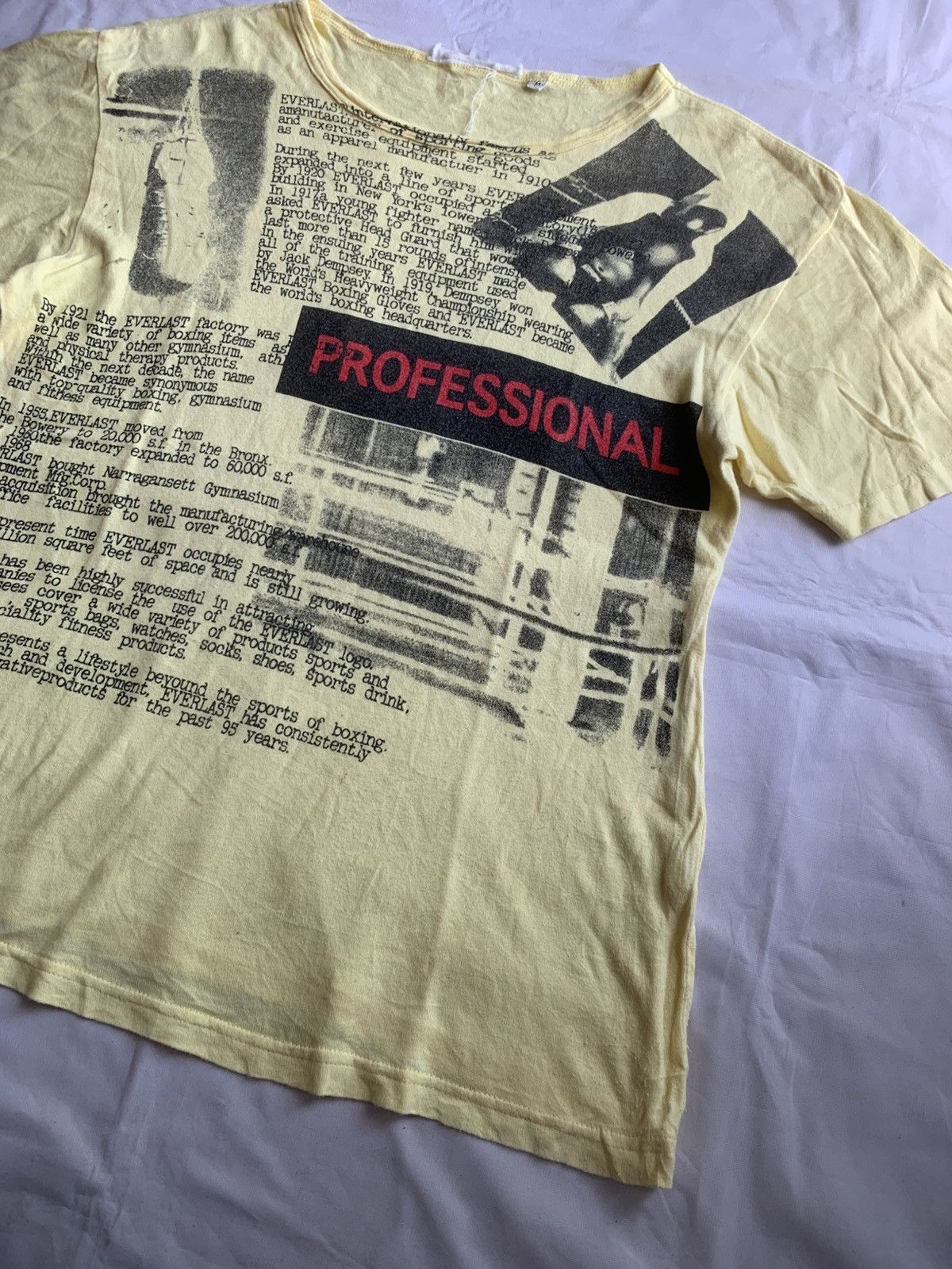 Hysteric Glamour × Undercover Japanese Profesional Poem History Boxing Tee Shirt Size US M / EU 48-50 / 2 - 2 Thumbnail