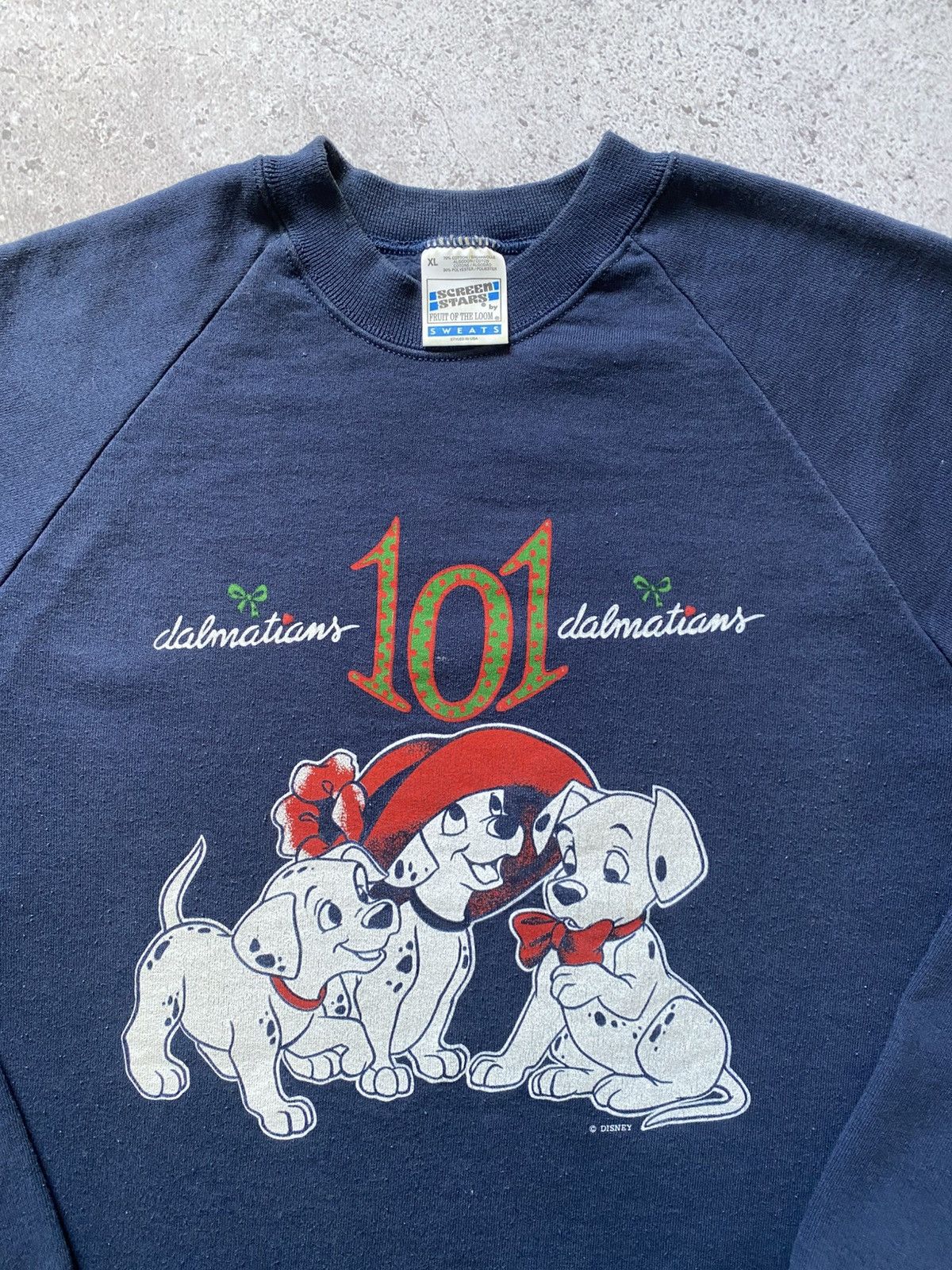 Disney × Vintage Vintage 90s Disney 101 Dalmatians Movie Sweatshirt Size US XL / EU 56 / 4 - 2 Thumbnail