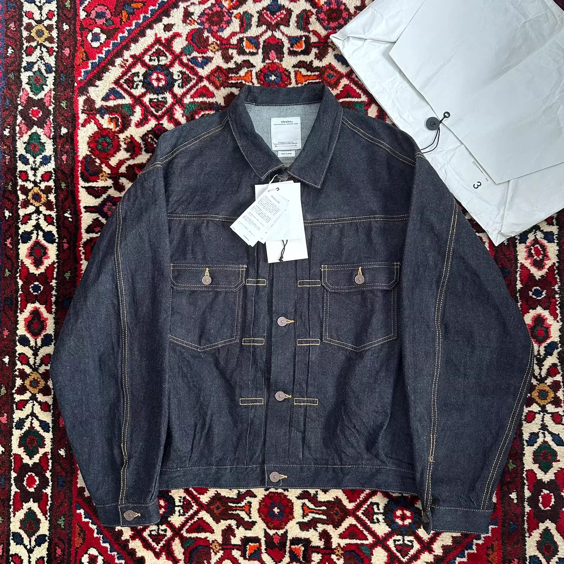 Visvim visvim 23SS 101xx Mud-Dyed Denim Jacket Size US L / EU 52-54 / 3 - 1 Thumbnail