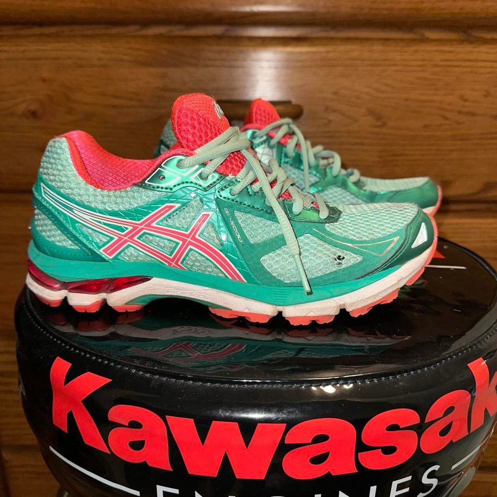 Asics Asics GT-2000 3 Aqua Coral Running Shoes size 6.5 women’s Size US 6.5 / IT 36.5 - 8 Thumbnail