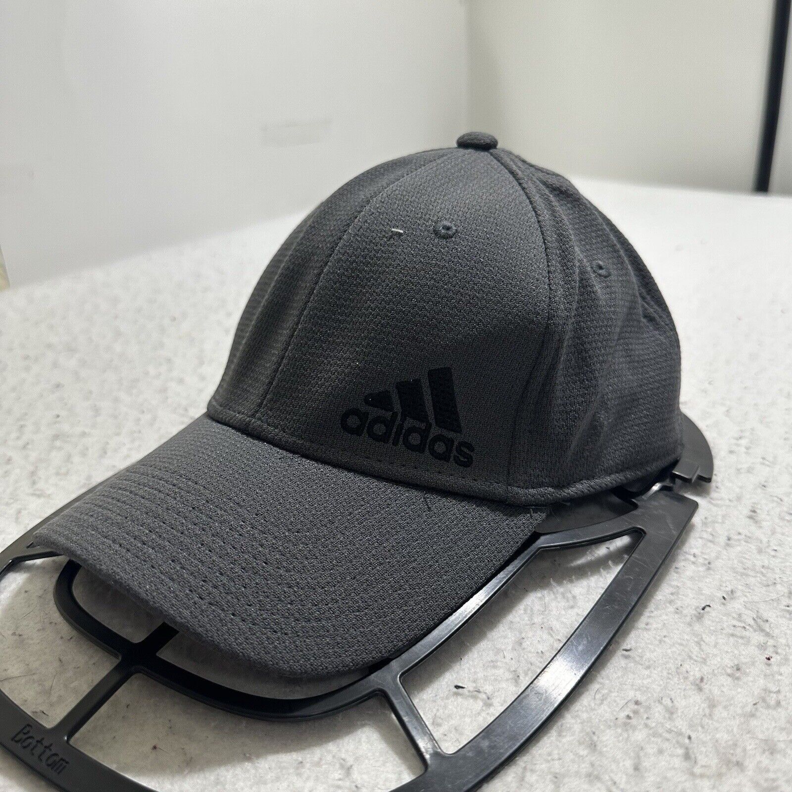 Adidas Adidas Gray Athletic Baseball Cap Embroidered Logo Hat Size ONE SIZE - 1 Thumbnail