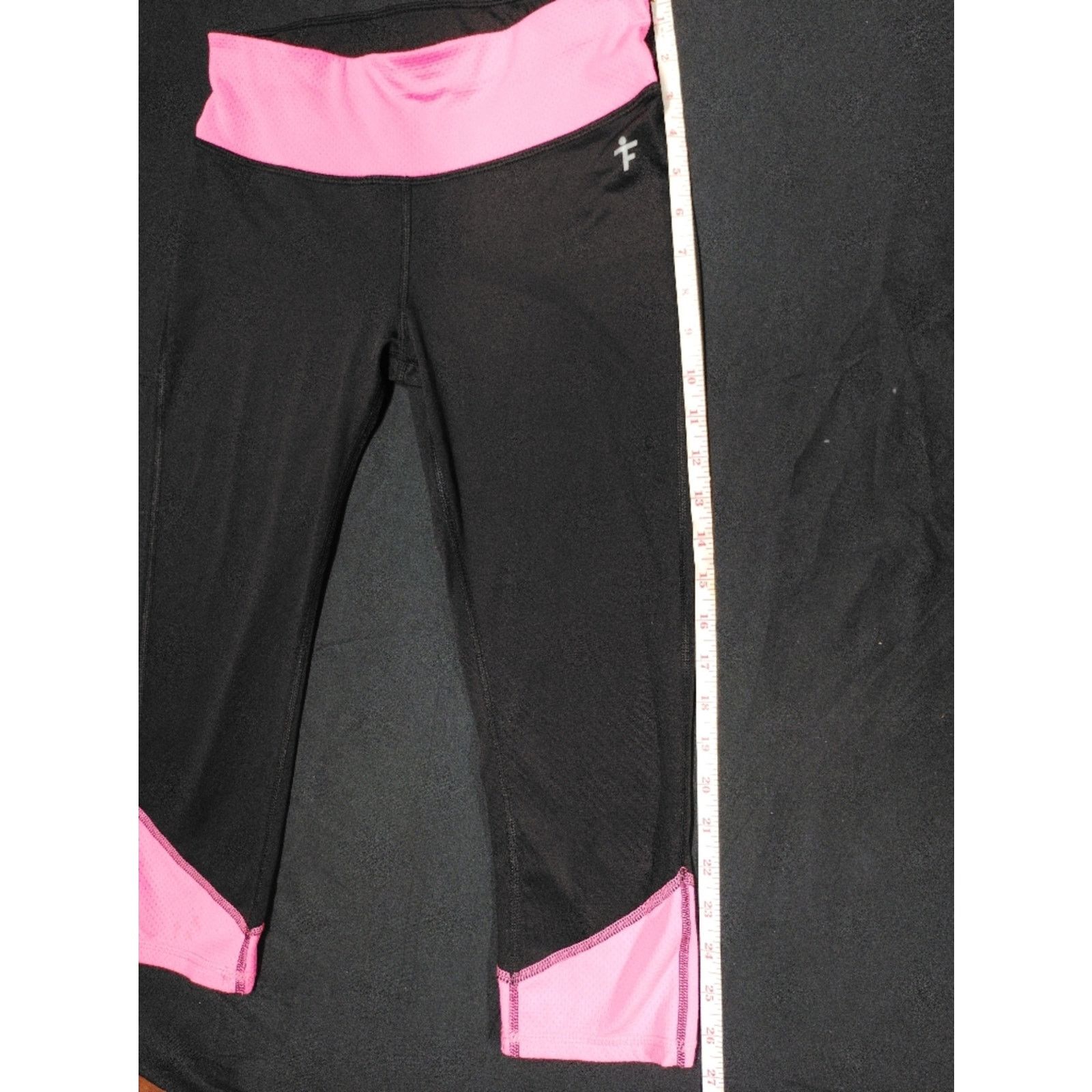 TRUKFIT Women’s Black & Pink Performance Leggings Size 23" - 5 Thumbnail
