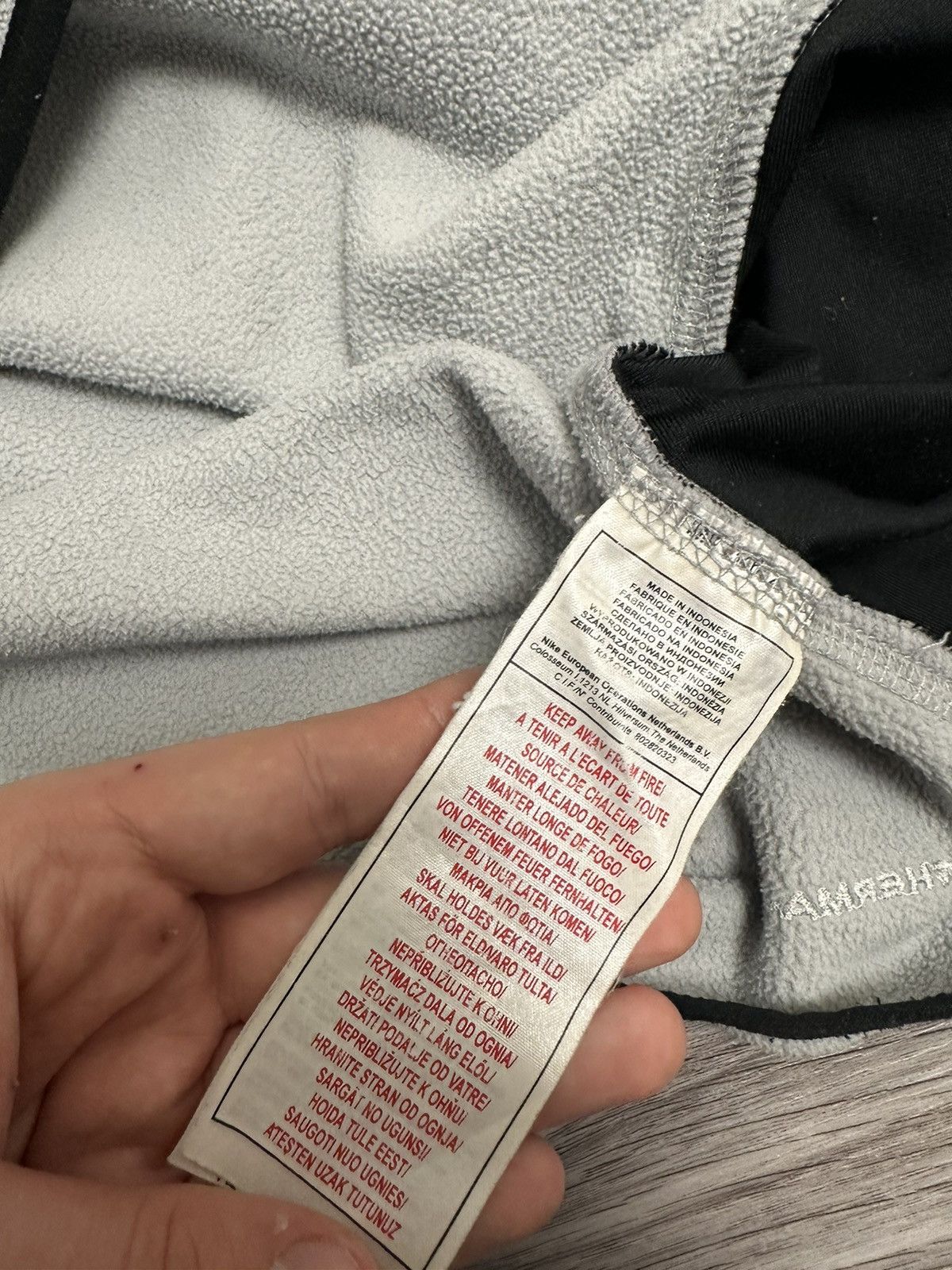Nike Nike Vintage 00s Grey 1/4 Zip Fleece Sweatshirt hype size XL Size US XL / EU 56 / 4 - 9 Thumbnail